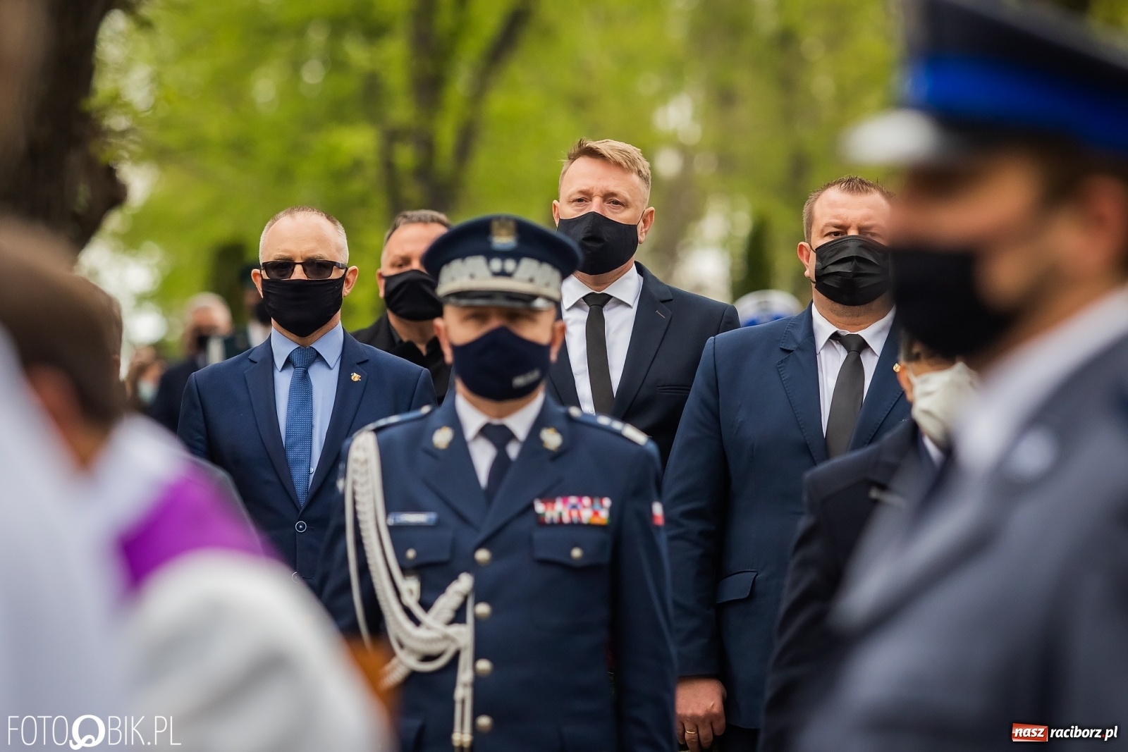 Zdjęcie w galerii na portalu naszraciborz.pl: Uroczystości pogrzebowe śp. asp. Michała Kędzierskiego [FOTO i WIDEO]  wiadomości z regionu
