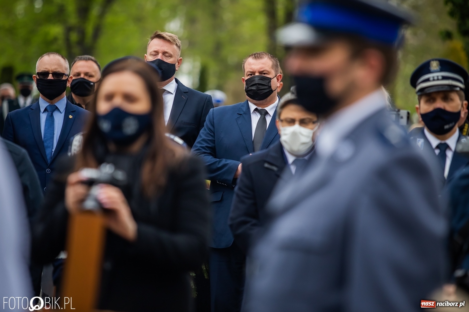 Zdjęcie w galerii na portalu naszraciborz.pl: Uroczystości pogrzebowe śp. asp. Michała Kędzierskiego [FOTO i WIDEO]  wiadomości z regionu