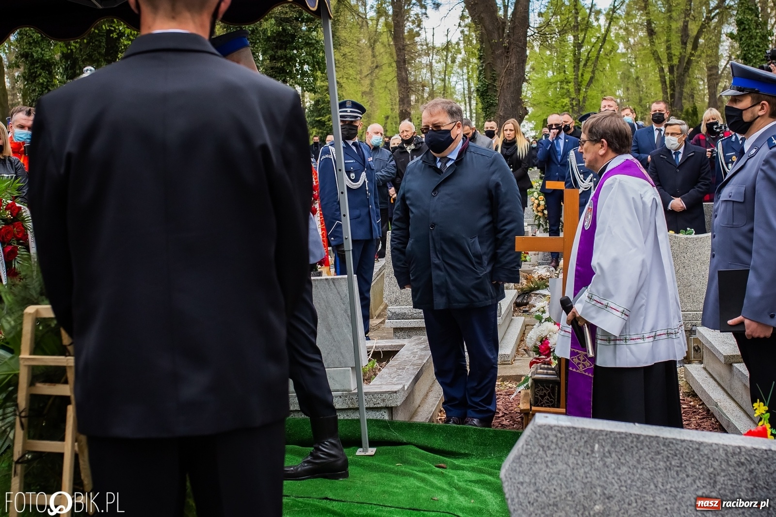 Zdjęcie w galerii na portalu naszraciborz.pl: Uroczystości pogrzebowe śp. asp. Michała Kędzierskiego [FOTO i WIDEO]  wiadomości z regionu