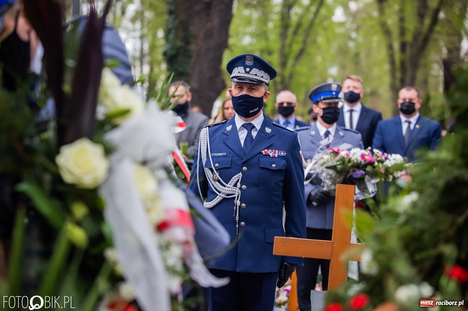 Zdjęcie w galerii na portalu naszraciborz.pl: Uroczystości pogrzebowe śp. asp. Michała Kędzierskiego [FOTO i WIDEO]  wiadomości z regionu