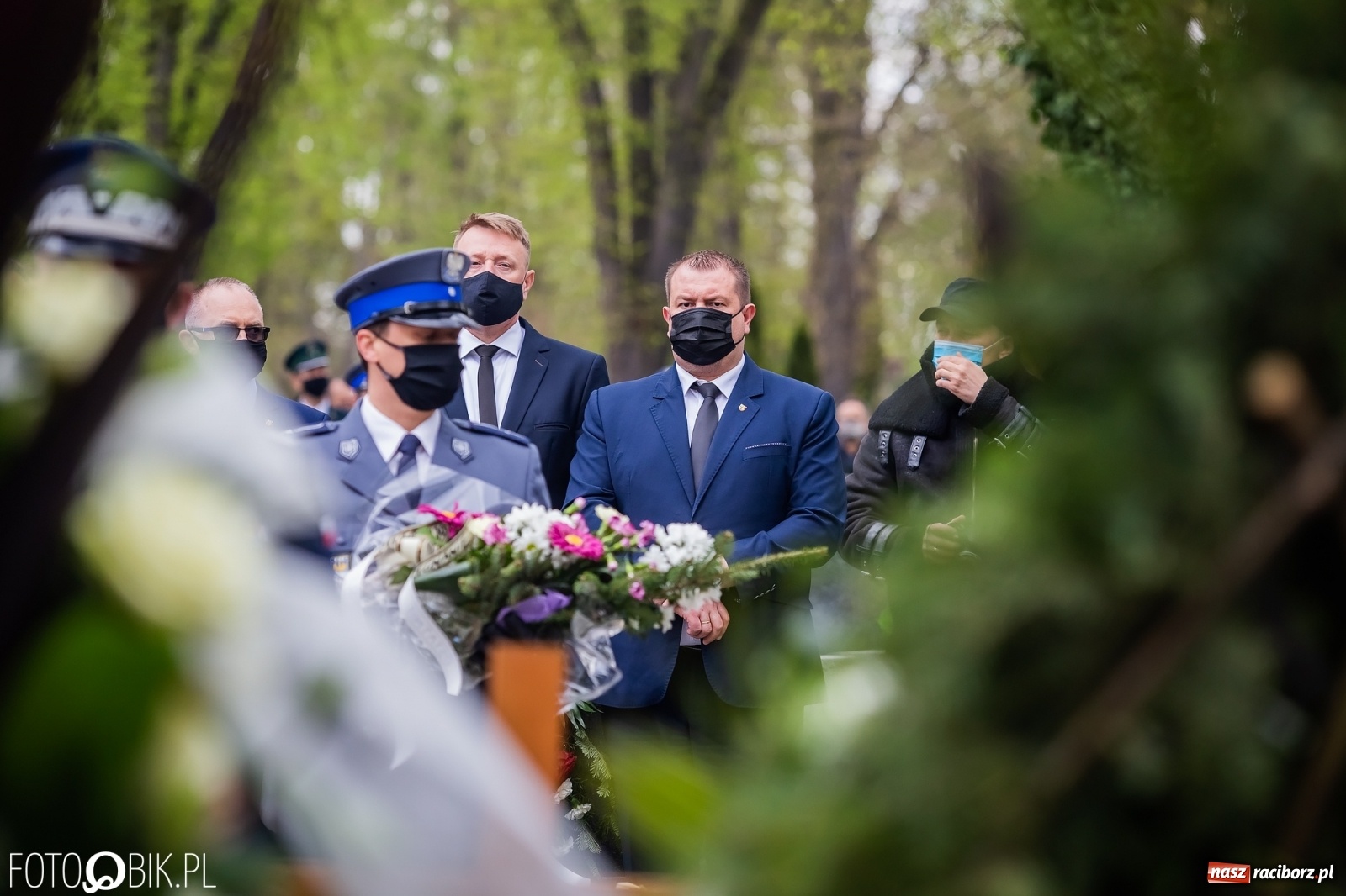 Zdjęcie w galerii na portalu naszraciborz.pl: Uroczystości pogrzebowe śp. asp. Michała Kędzierskiego [FOTO i WIDEO]  wiadomości z regionu