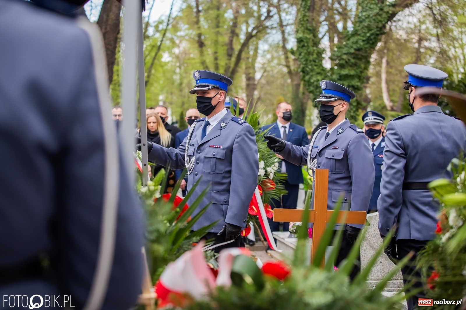 Zdjęcie w galerii na portalu naszraciborz.pl: Uroczystości pogrzebowe śp. asp. Michała Kędzierskiego [FOTO i WIDEO]  wiadomości z regionu