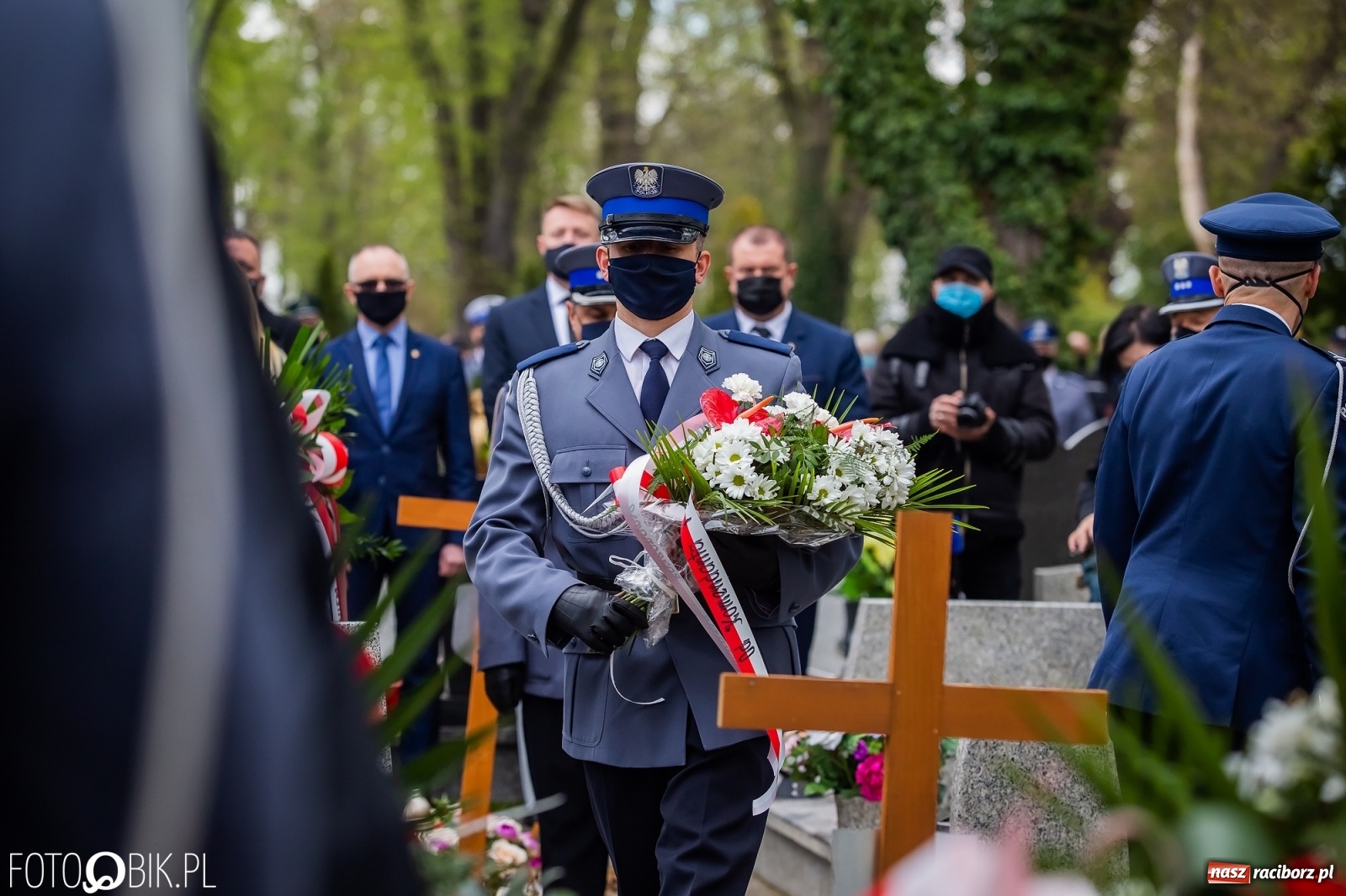 Zdjęcie w galerii na portalu naszraciborz.pl: Uroczystości pogrzebowe śp. asp. Michała Kędzierskiego [FOTO i WIDEO]  wiadomości z regionu
