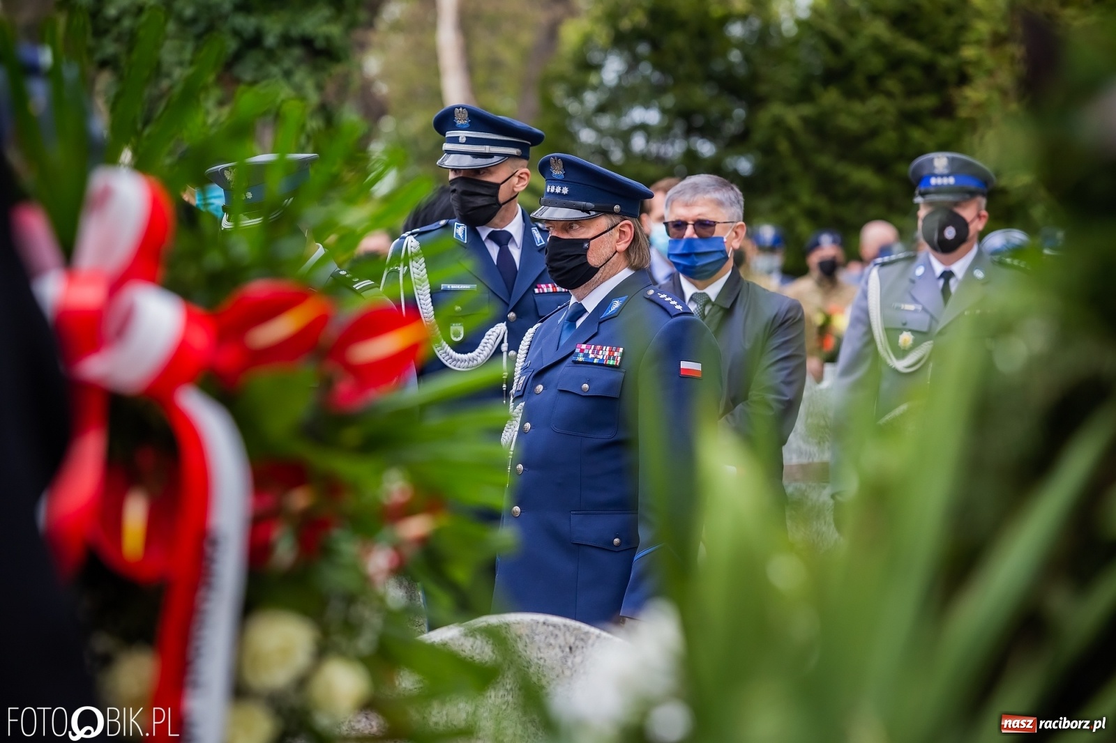 Zdjęcie w galerii na portalu naszraciborz.pl: Uroczystości pogrzebowe śp. asp. Michała Kędzierskiego [FOTO i WIDEO]  wiadomości z regionu