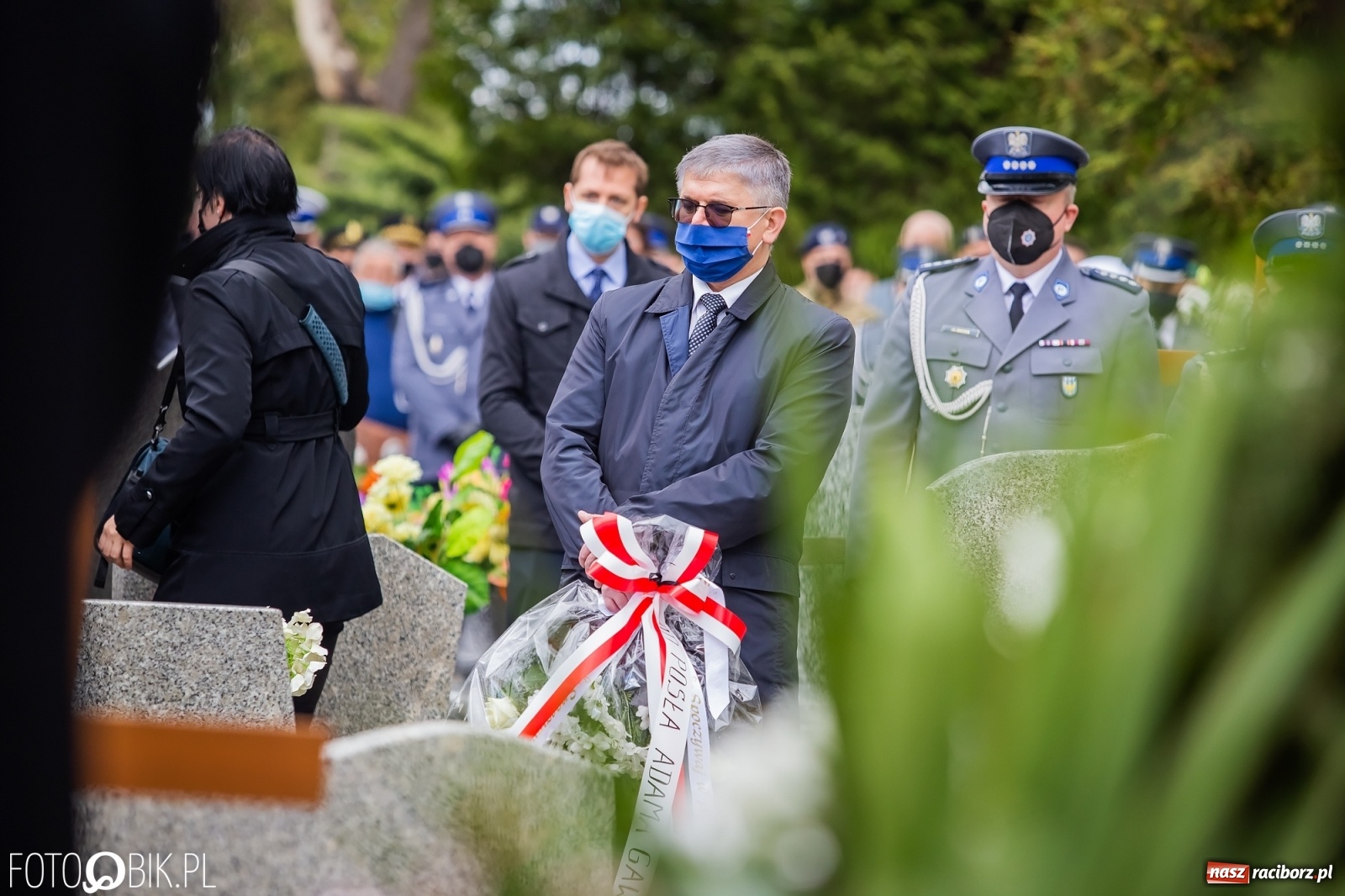Zdjęcie w galerii na portalu naszraciborz.pl: Uroczystości pogrzebowe śp. asp. Michała Kędzierskiego [FOTO i WIDEO]  wiadomości z regionu