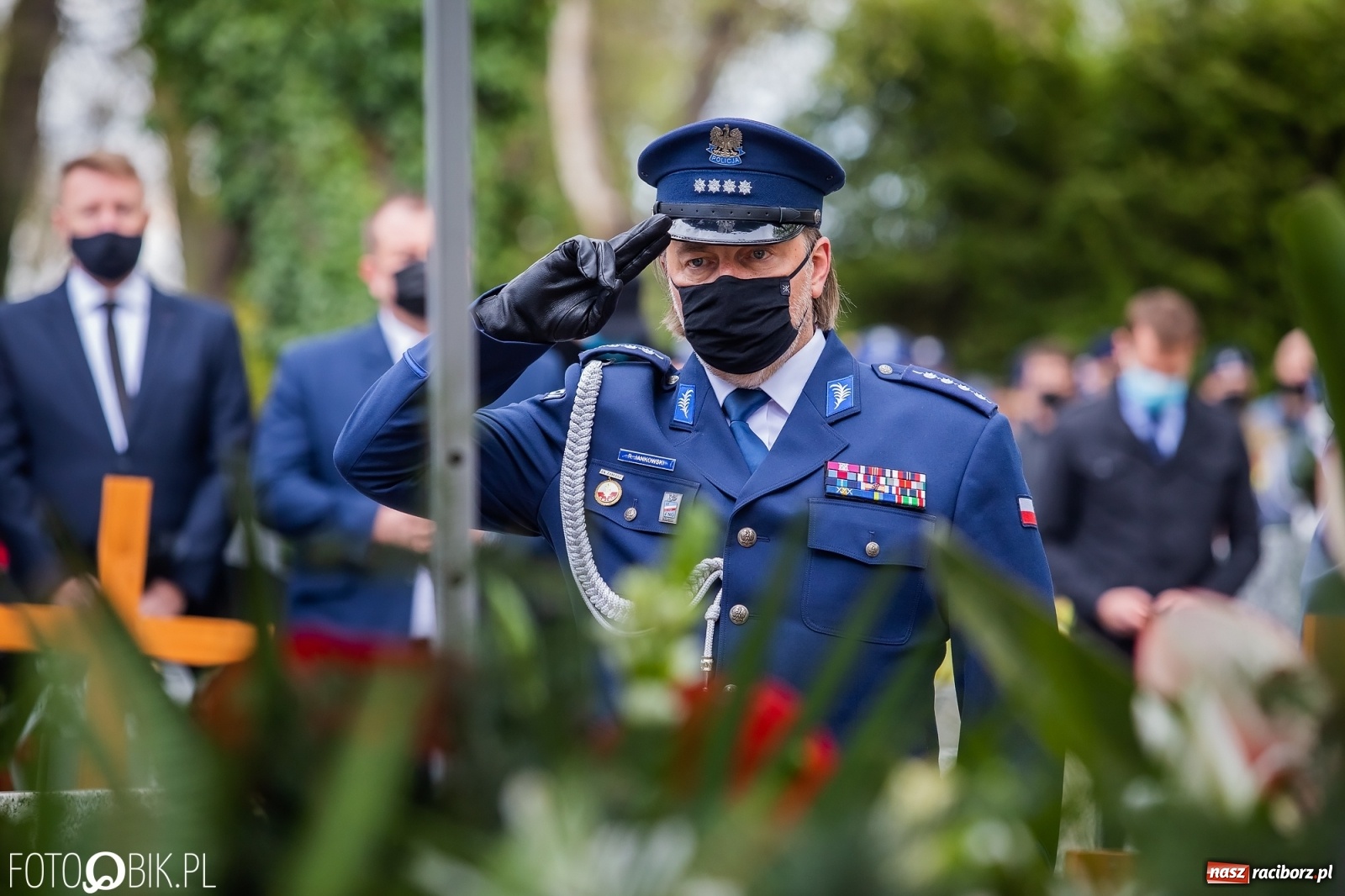Zdjęcie w galerii na portalu naszraciborz.pl: Uroczystości pogrzebowe śp. asp. Michała Kędzierskiego [FOTO i WIDEO]  wiadomości z regionu