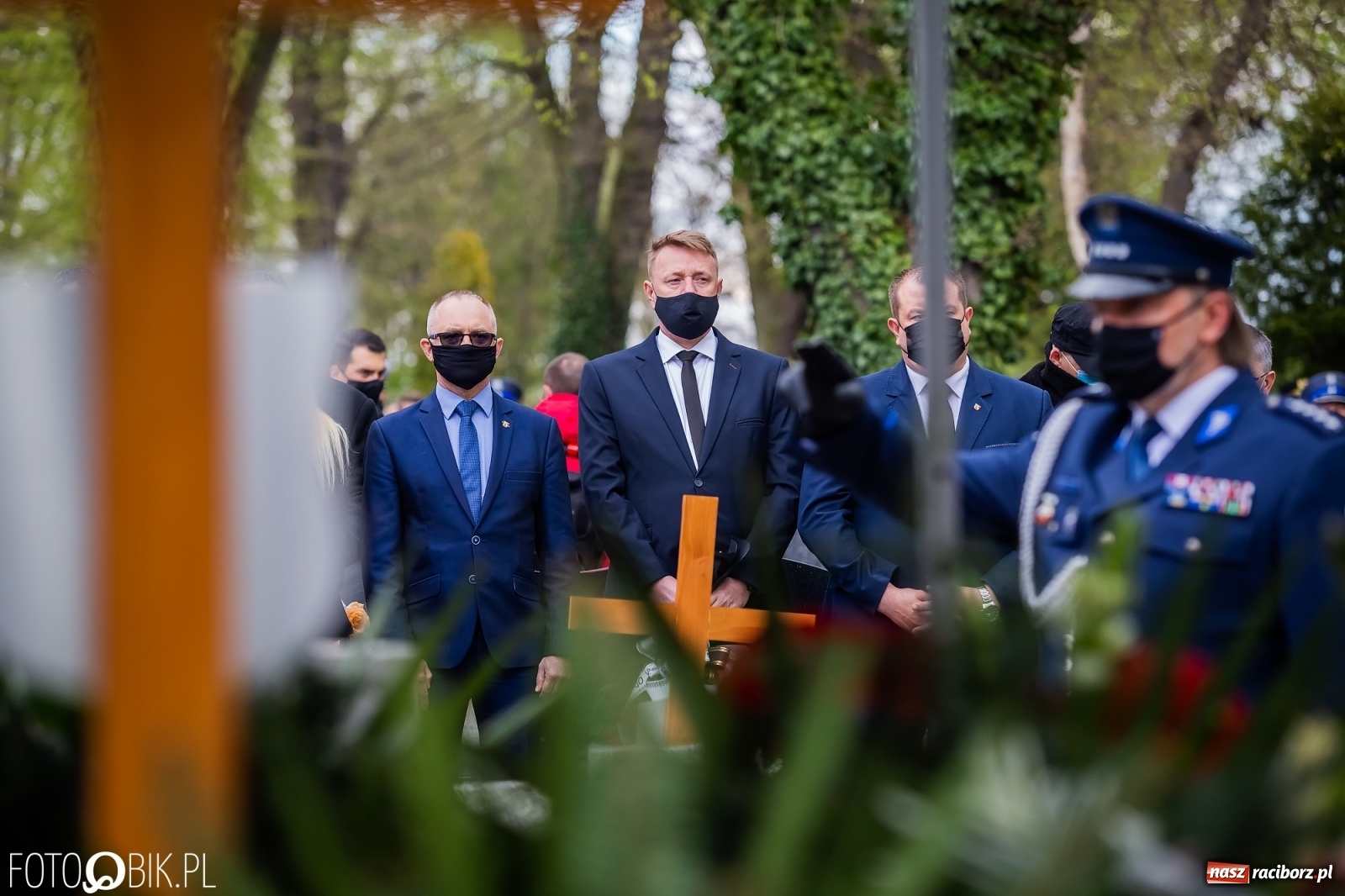Zdjęcie w galerii na portalu naszraciborz.pl: Uroczystości pogrzebowe śp. asp. Michała Kędzierskiego [FOTO i WIDEO]  wiadomości z regionu