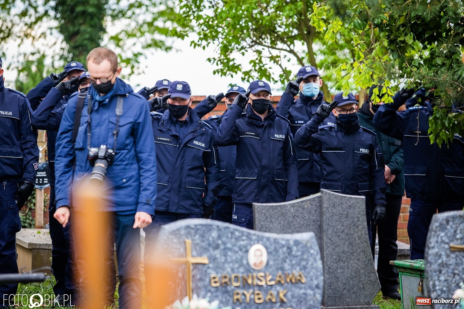 Zdjęcie w galerii na portalu naszraciborz.pl: Uroczystości pogrzebowe śp. asp. Michała Kędzierskiego [FOTO i WIDEO]  wiadomości z regionu