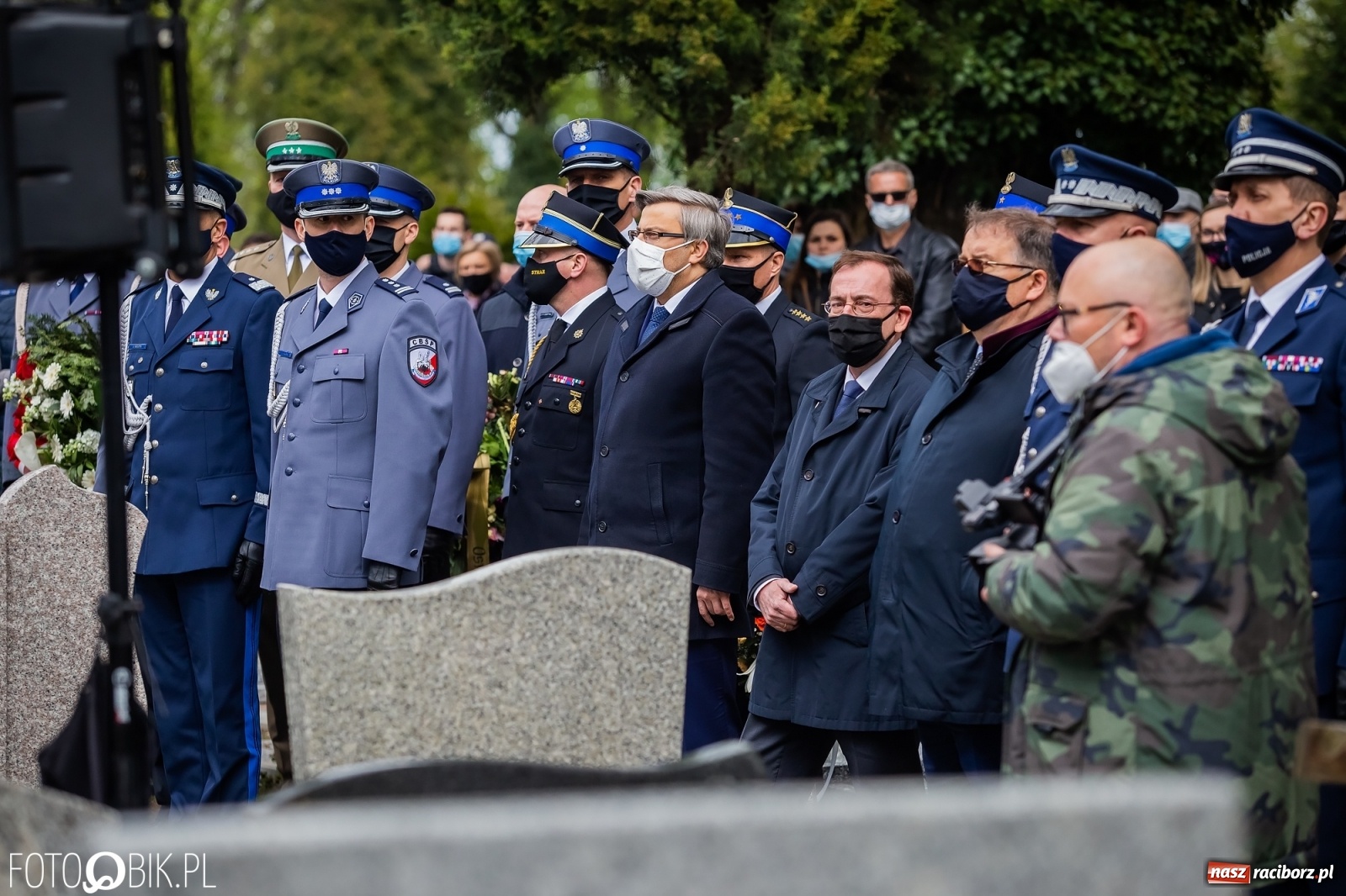 Zdjęcie w galerii na portalu naszraciborz.pl: Uroczystości pogrzebowe śp. asp. Michała Kędzierskiego [FOTO i WIDEO]  wiadomości z regionu