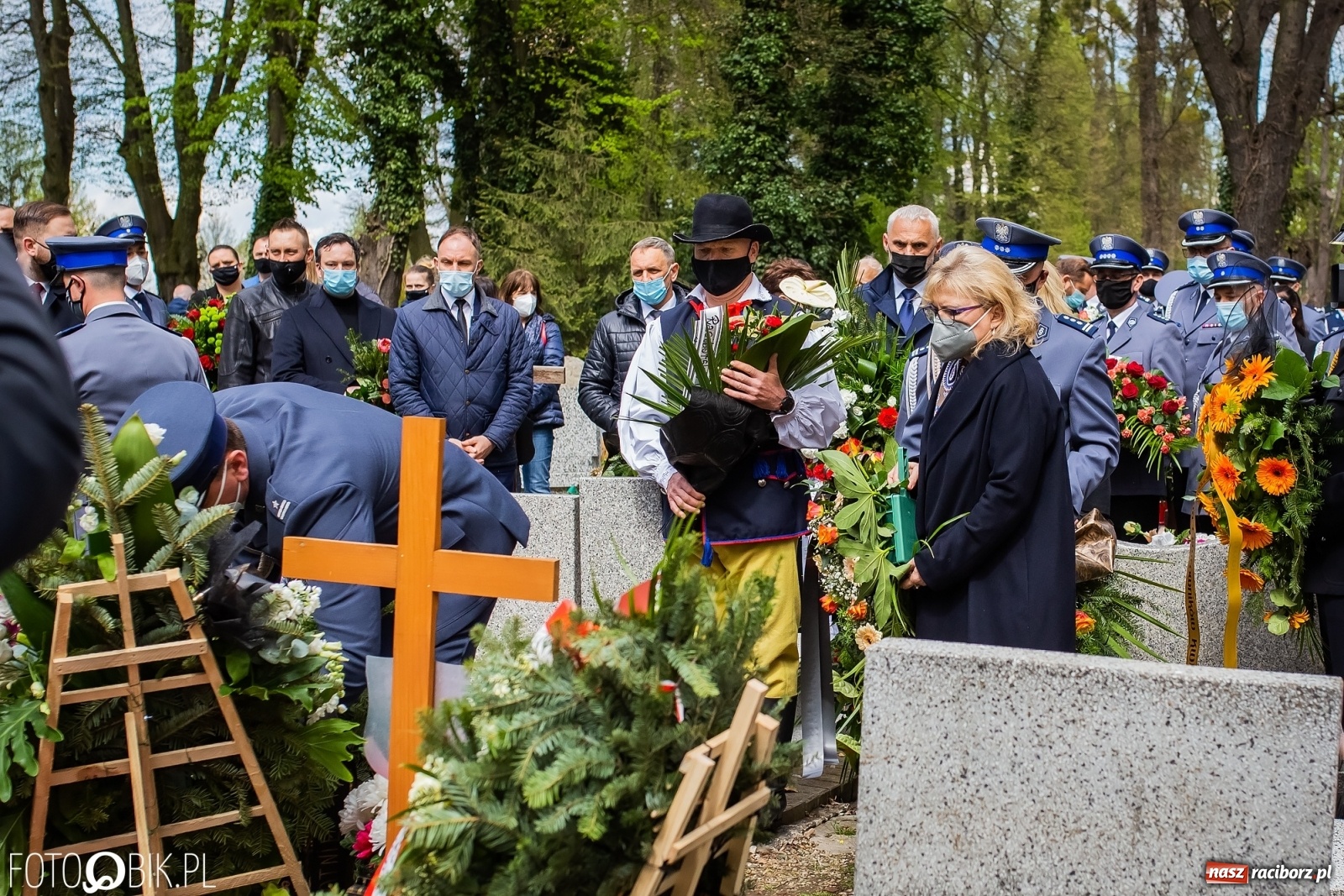 Zdjęcie w galerii na portalu naszraciborz.pl: Uroczystości pogrzebowe śp. asp. Michała Kędzierskiego [FOTO i WIDEO]  wiadomości z regionu