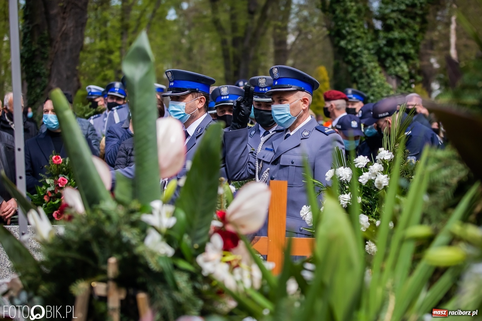 Zdjęcie w galerii na portalu naszraciborz.pl: Uroczystości pogrzebowe śp. asp. Michała Kędzierskiego [FOTO i WIDEO]  wiadomości z regionu