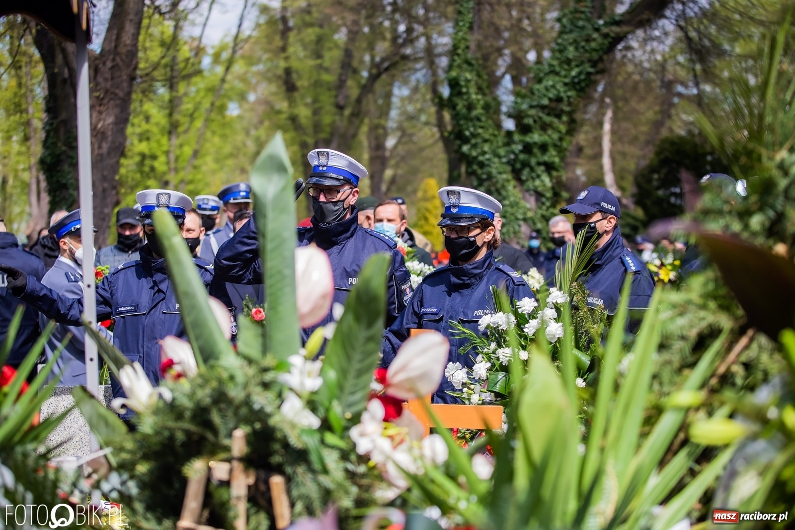 Zdjęcie w galerii na portalu naszraciborz.pl: Uroczystości pogrzebowe śp. asp. Michała Kędzierskiego [FOTO i WIDEO]  wiadomości z regionu