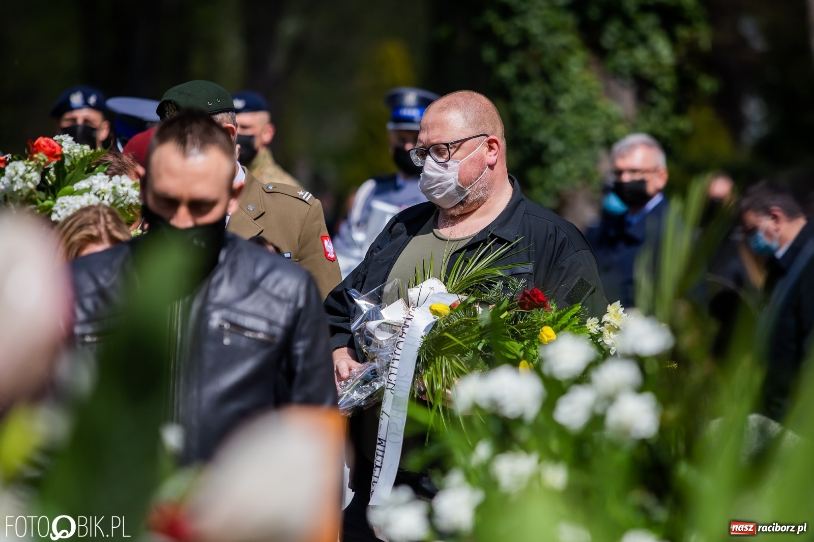 Zdjęcie w galerii na portalu naszraciborz.pl: Uroczystości pogrzebowe śp. asp. Michała Kędzierskiego [FOTO i WIDEO]  wiadomości z regionu