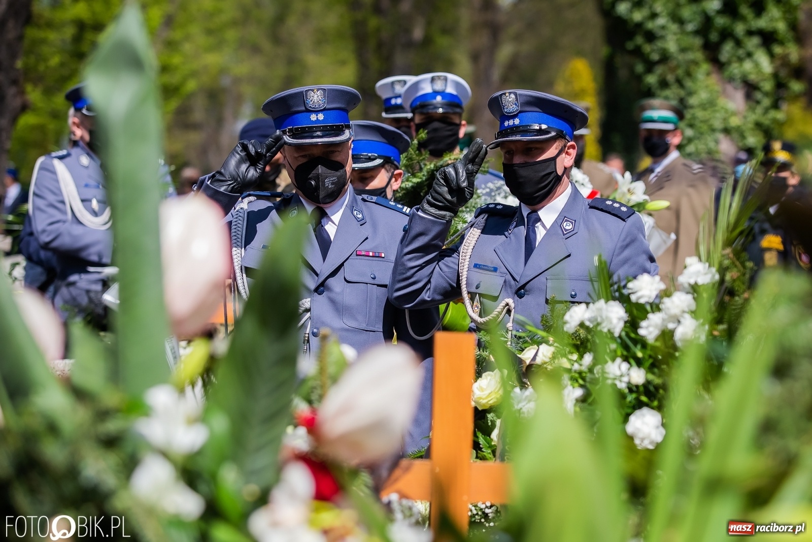 Zdjęcie w galerii na portalu naszraciborz.pl: Uroczystości pogrzebowe śp. asp. Michała Kędzierskiego [FOTO i WIDEO]  wiadomości z regionu