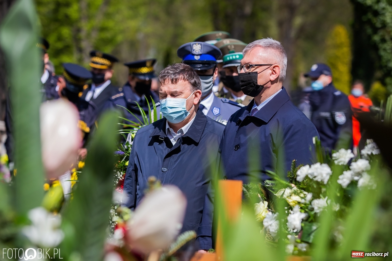 Zdjęcie w galerii na portalu naszraciborz.pl: Uroczystości pogrzebowe śp. asp. Michała Kędzierskiego [FOTO i WIDEO]  wiadomości z regionu