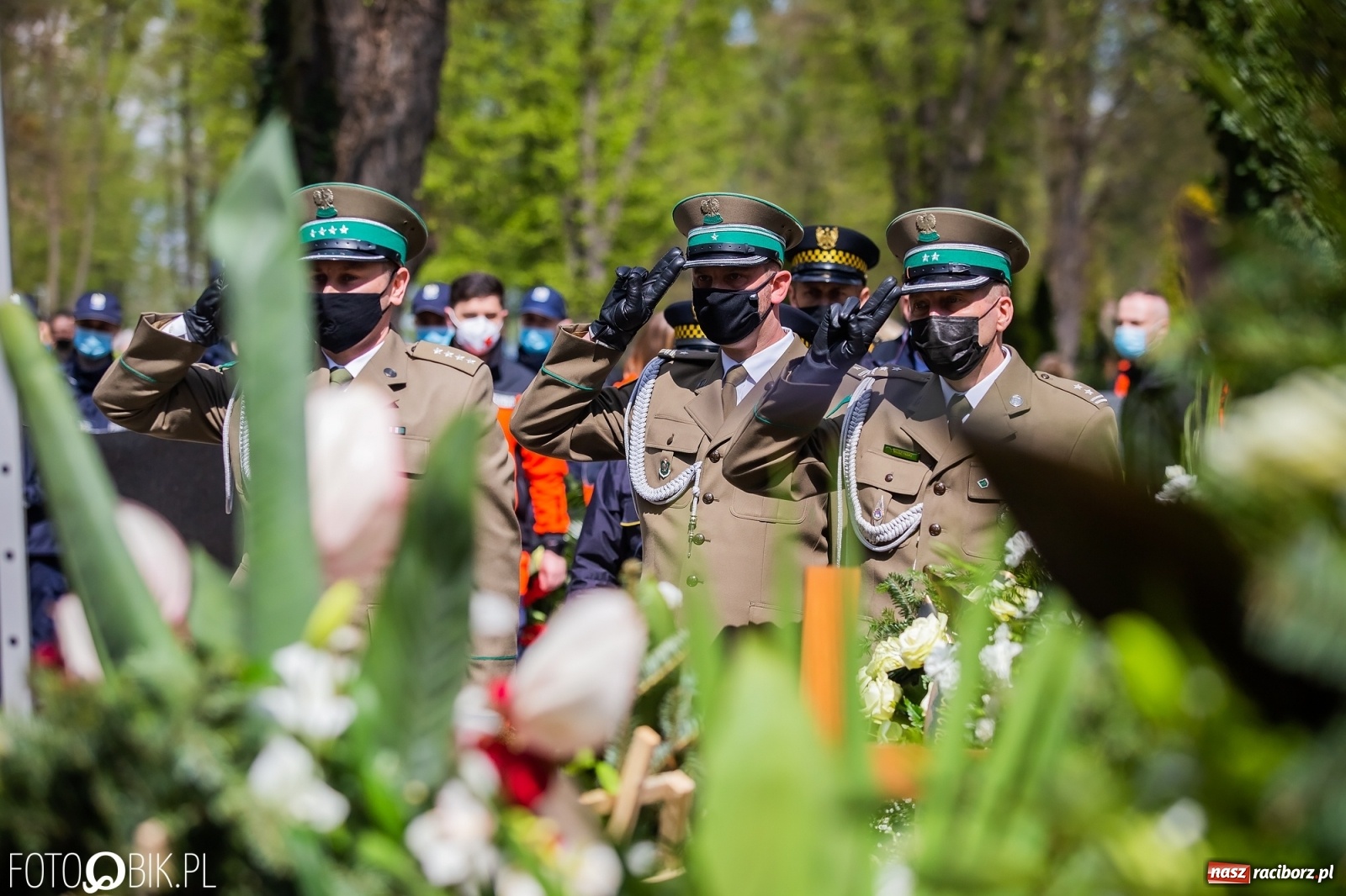 Zdjęcie w galerii na portalu naszraciborz.pl: Uroczystości pogrzebowe śp. asp. Michała Kędzierskiego [FOTO i WIDEO]  wiadomości z regionu
