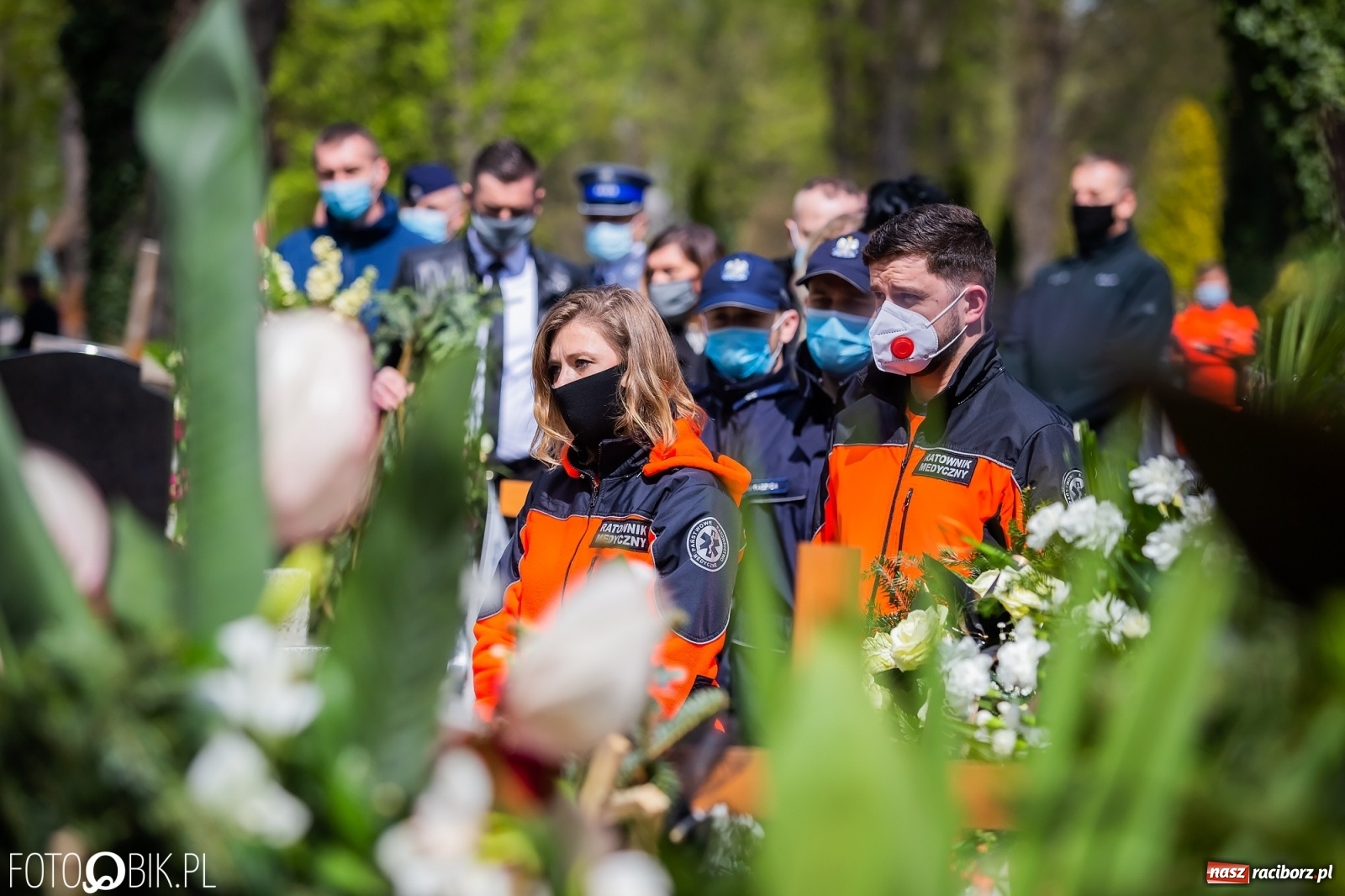 Zdjęcie w galerii na portalu naszraciborz.pl: Uroczystości pogrzebowe śp. asp. Michała Kędzierskiego [FOTO i WIDEO]  wiadomości z regionu