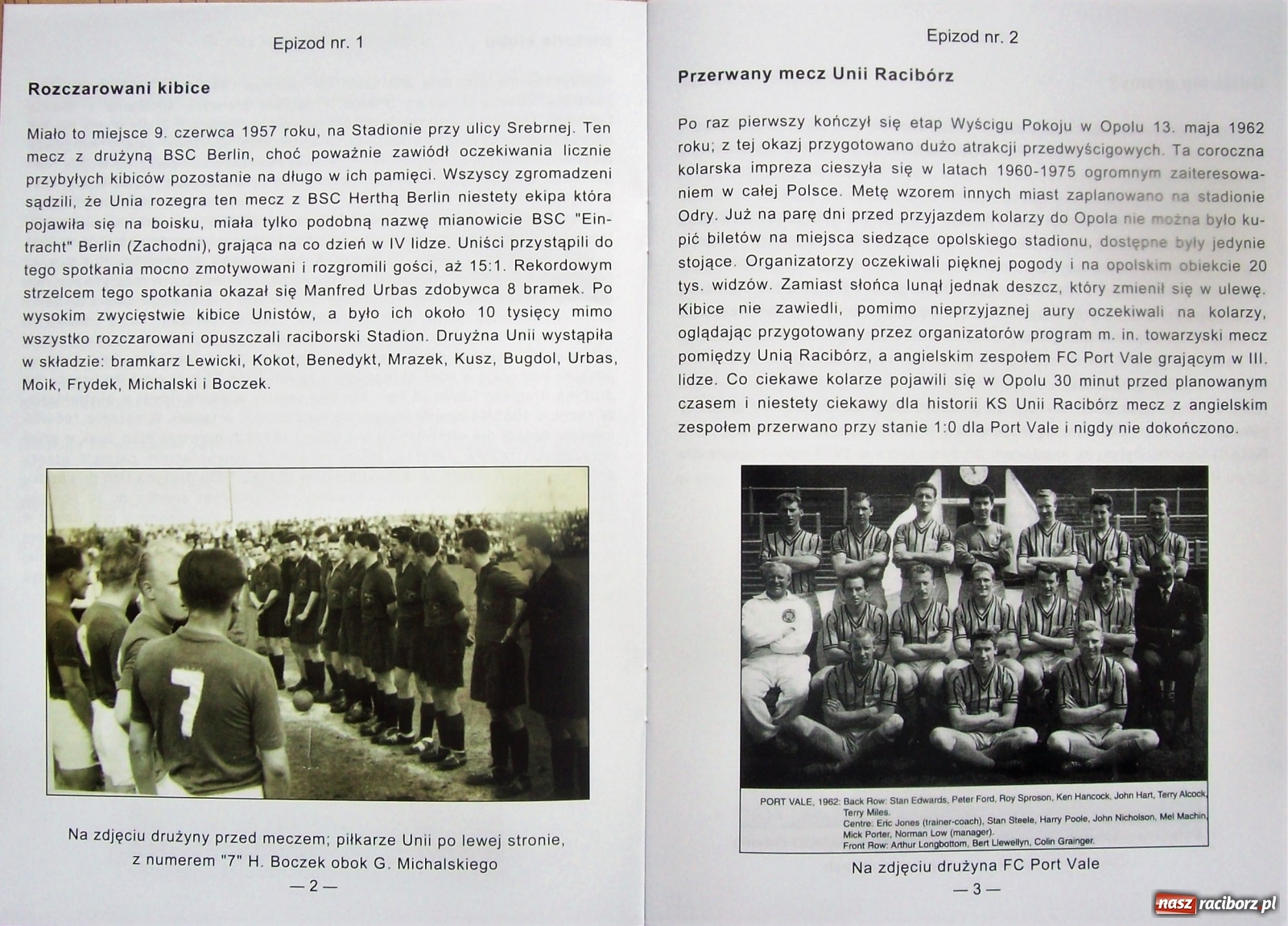 Zdjęcie w galerii na portalu naszraciborz.pl: Ukazała się publikacja z okazji 75. urodzin Unii Racibórz wiadomości z regionu