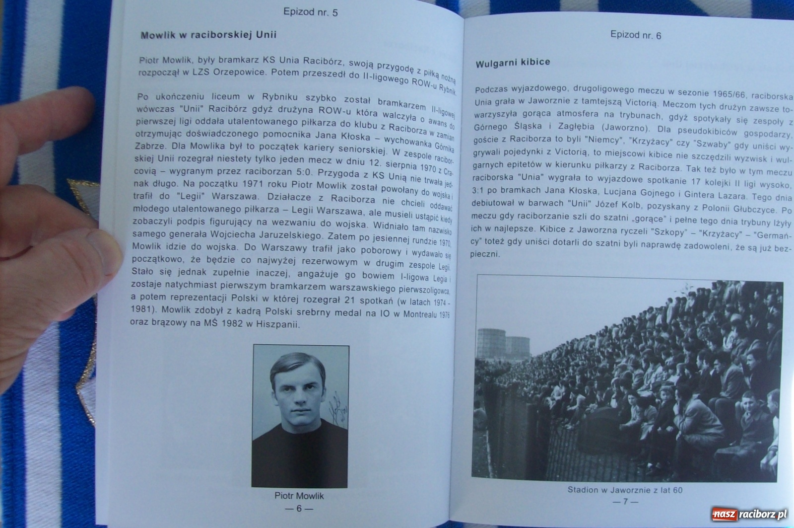 Zdjęcie w galerii na portalu naszraciborz.pl: Ukazała się publikacja z okazji 75. urodzin Unii Racibórz wiadomości z regionu