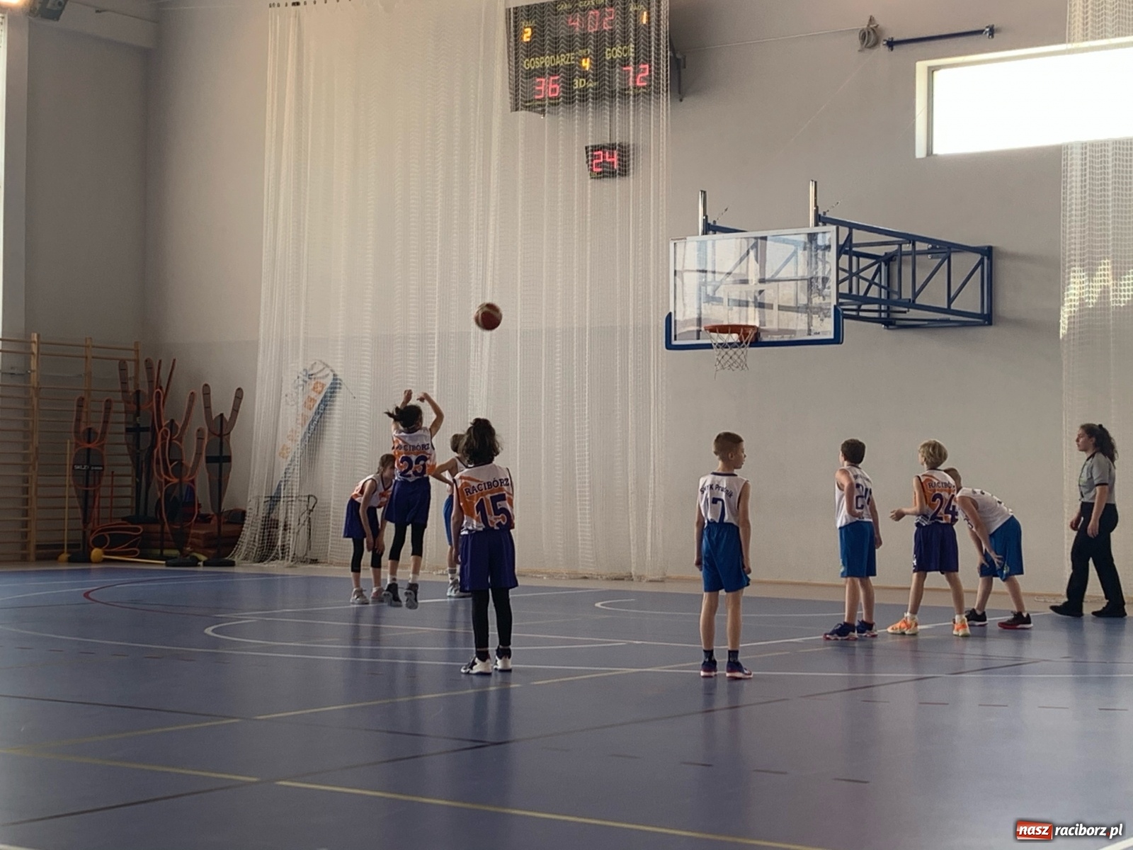 Zdjęcie w galerii na portalu naszraciborz.pl: MiniBasketball Racibórz wicemistrzem Opolszczyzny wiadomości z regionu