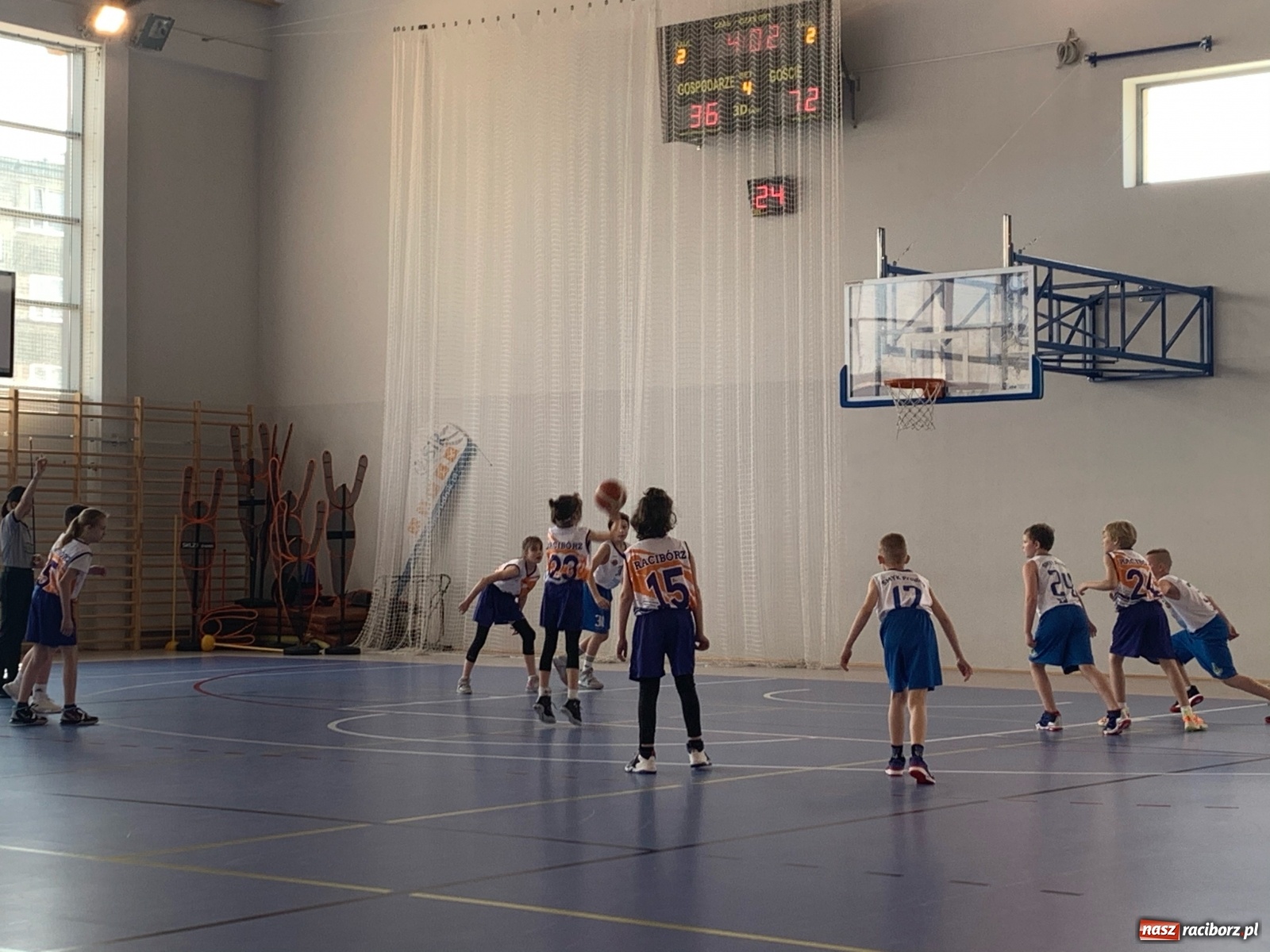 Zdjęcie w galerii na portalu naszraciborz.pl: MiniBasketball Racibórz wicemistrzem Opolszczyzny wiadomości z regionu