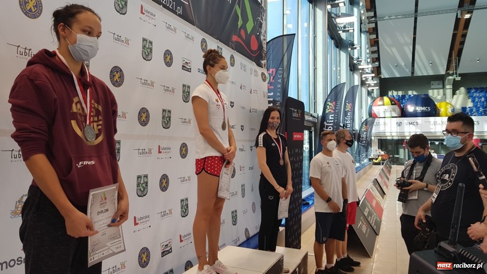 Zdjęcie w galerii na portalu naszraciborz.pl: Pływanie Magdalena Modrzejewska na podium Mistrzostw Polski wiadomości z regionu