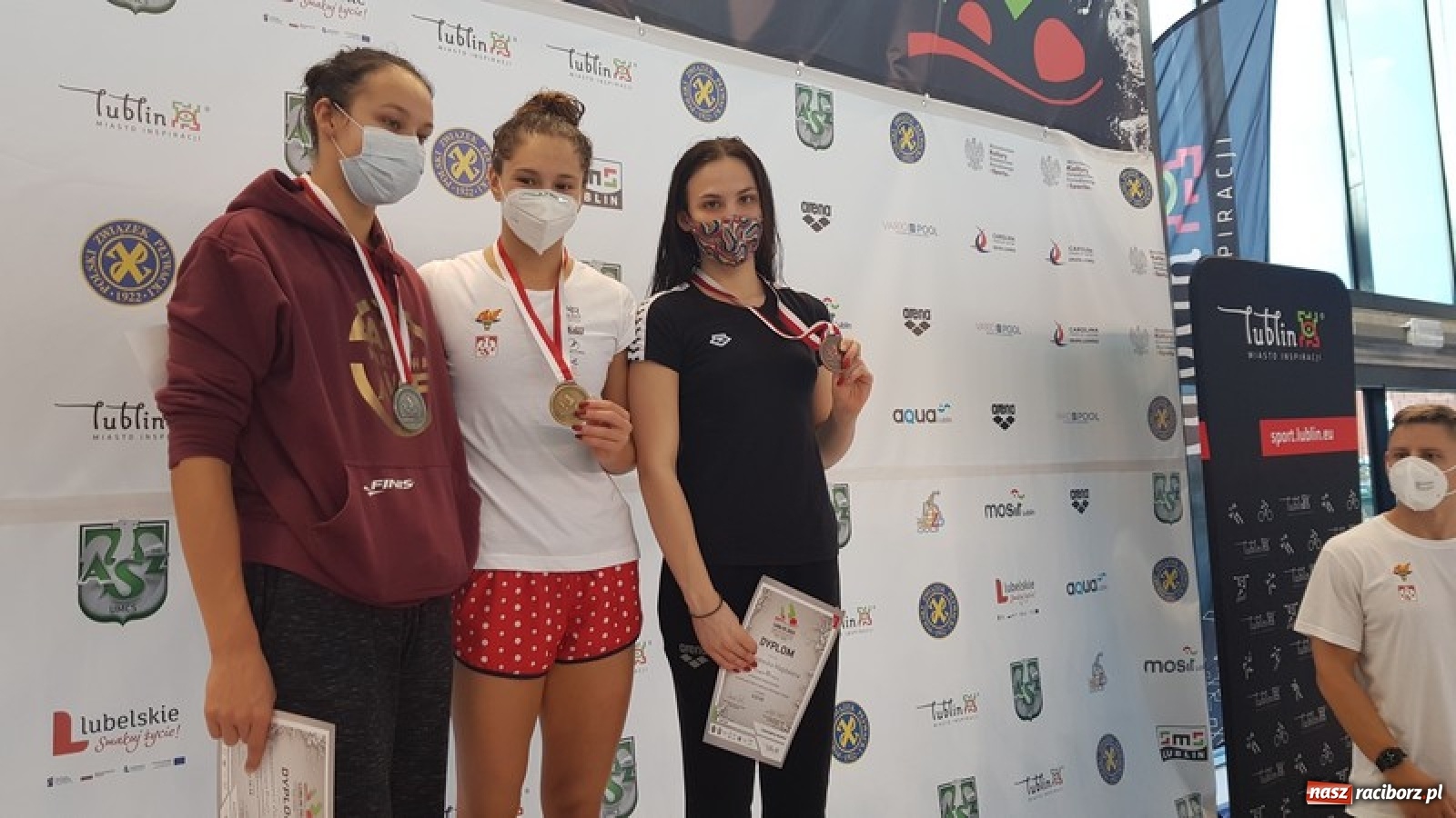 Zdjęcie w galerii na portalu naszraciborz.pl: Pływanie Magdalena Modrzejewska na podium Mistrzostw Polski wiadomości z regionu