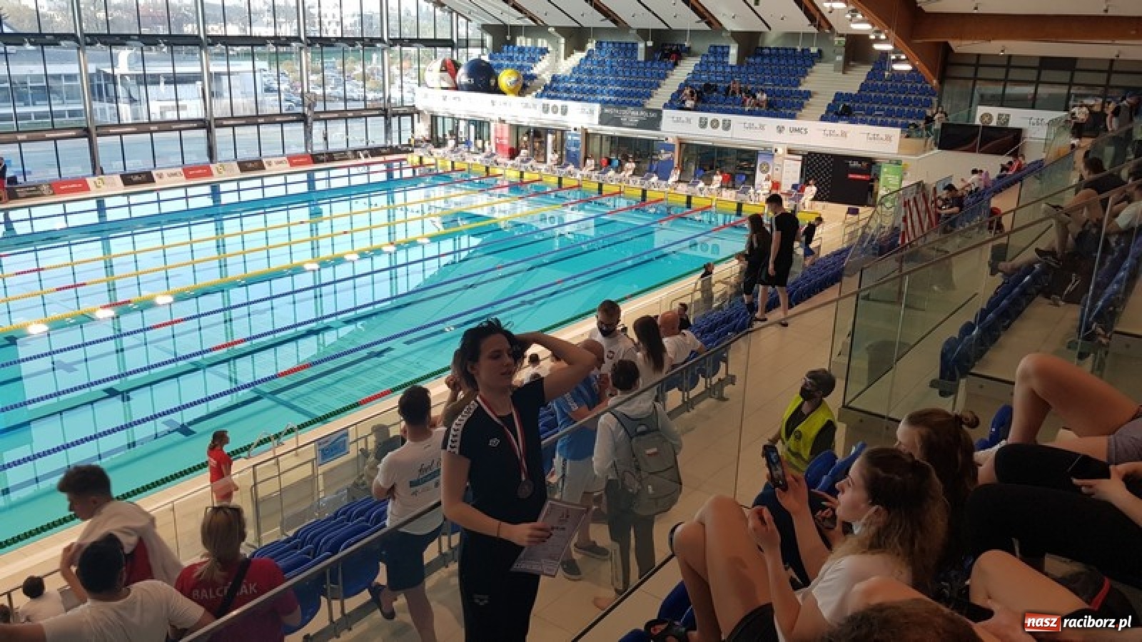 Zdjęcie w galerii na portalu naszraciborz.pl: Pływanie Magdalena Modrzejewska na podium Mistrzostw Polski wiadomości z regionu