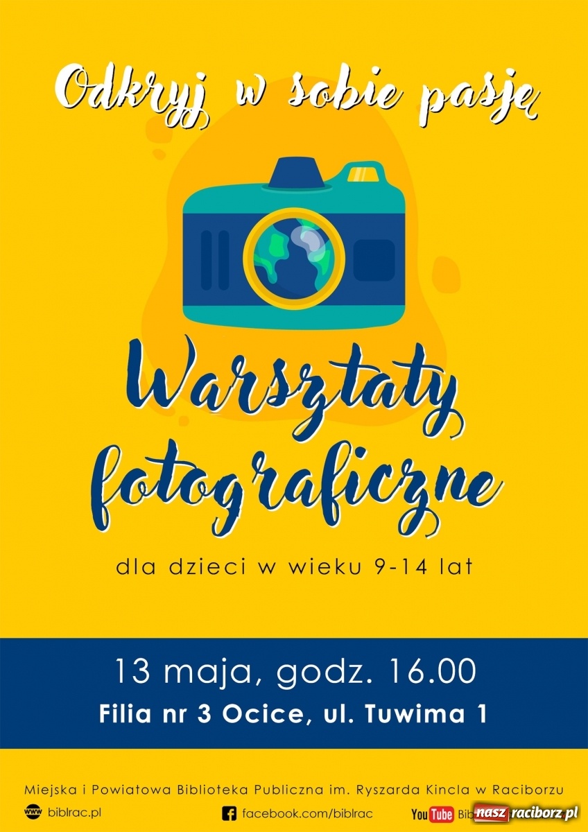 Zdjęcie w galerii na portalu naszraciborz.pl: Tydzień Bibliotek - rozkład jazdy raciborskiej biblioteki wiadomości z regionu