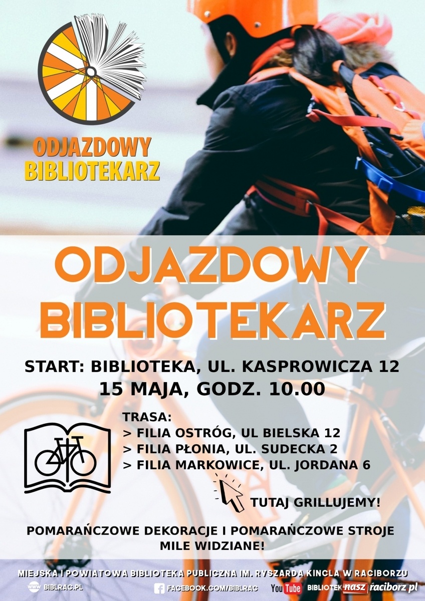 Zdjęcie w galerii na portalu naszraciborz.pl: Tydzień Bibliotek - rozkład jazdy raciborskiej biblioteki wiadomości z regionu