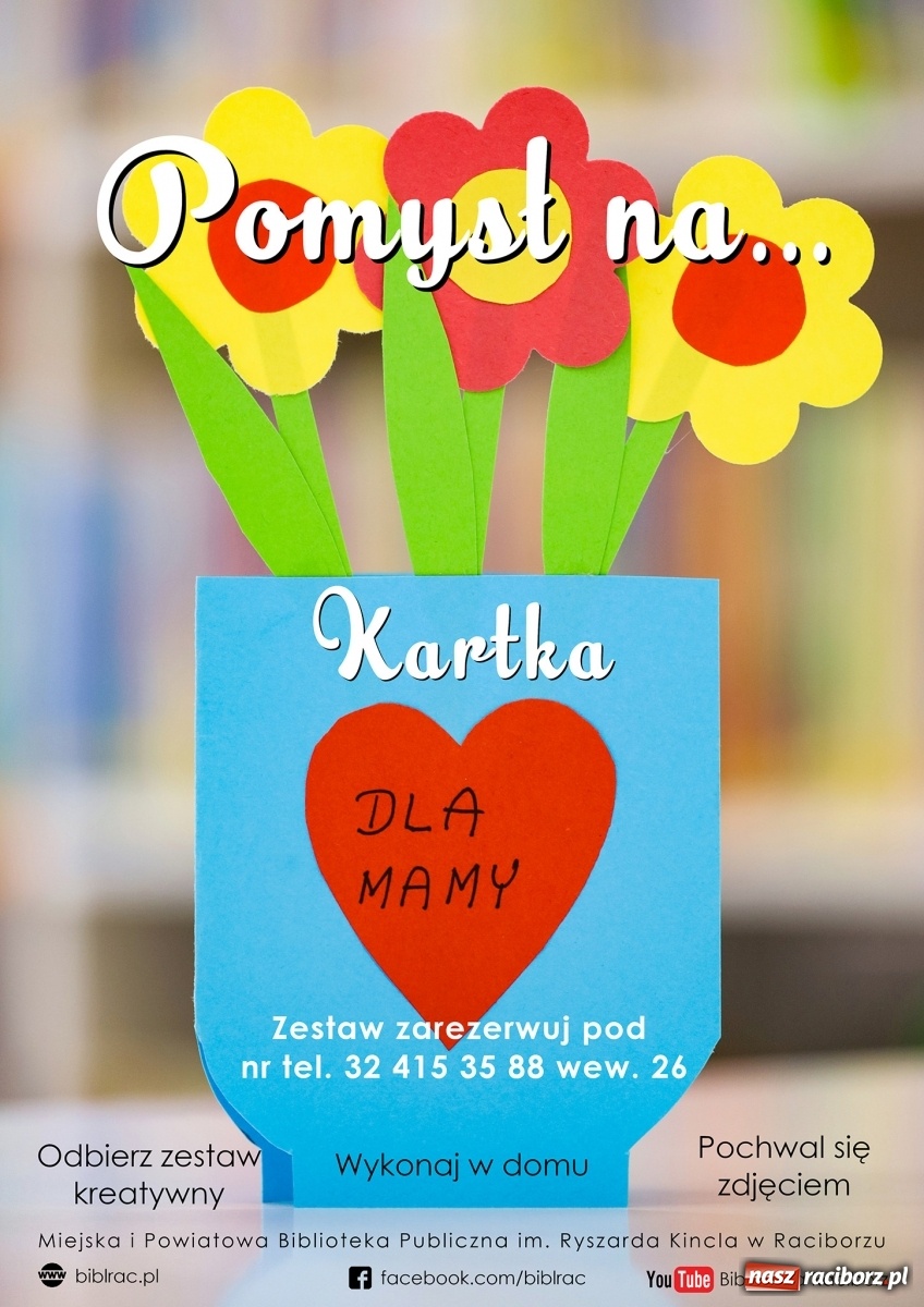 Zdjęcie w galerii na portalu naszraciborz.pl: Tydzień Bibliotek - rozkład jazdy raciborskiej biblioteki wiadomości z regionu