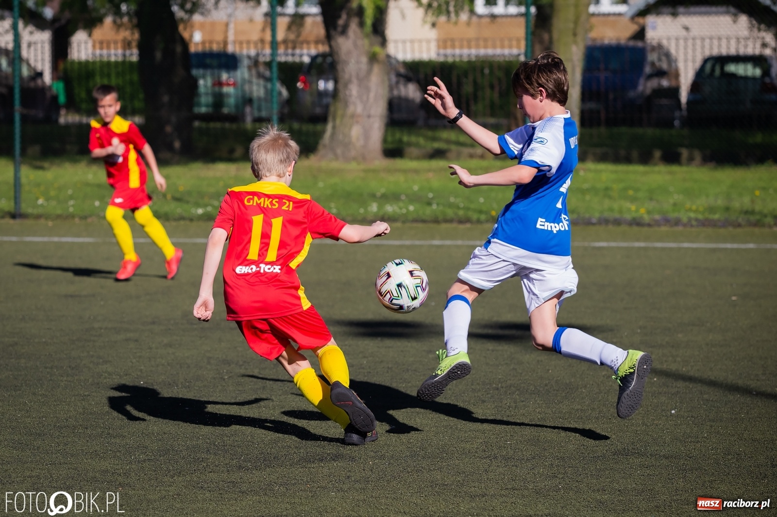 Zdjęcie w galerii na portalu naszraciborz.pl: Orliki Unii idą jak burza. GMKS Nędza bez punktów [FOTO] wiadomości z regionu