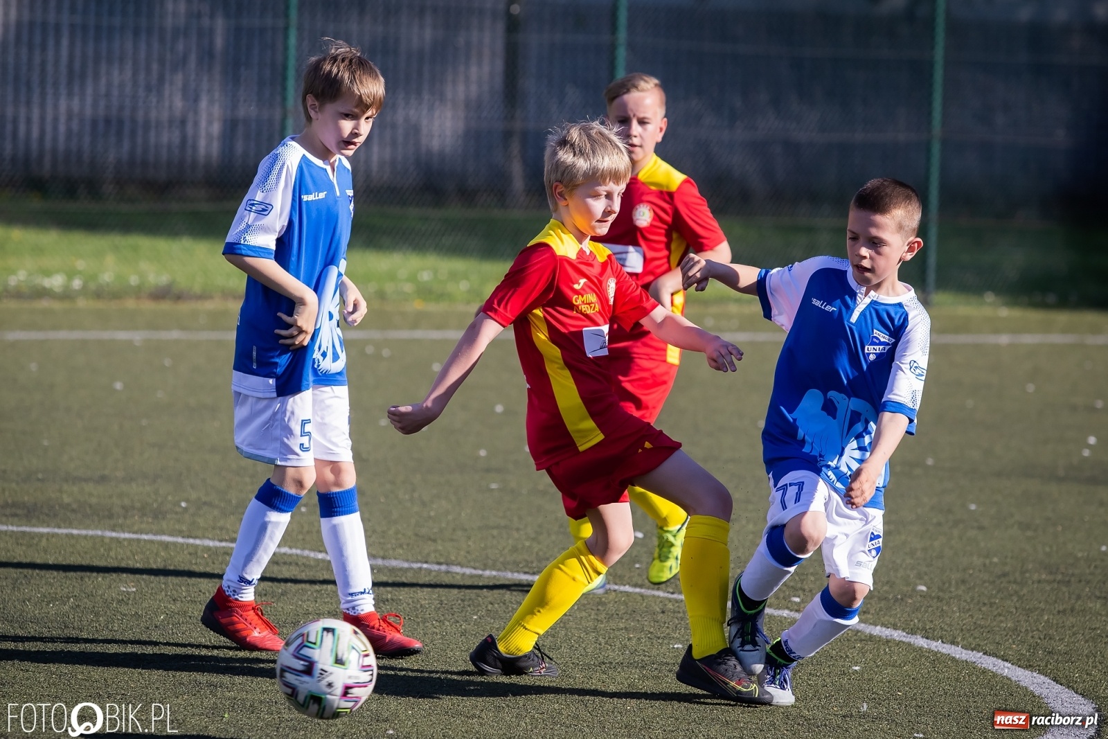 Zdjęcie w galerii na portalu naszraciborz.pl: Orliki Unii idą jak burza. GMKS Nędza bez punktów [FOTO] wiadomości z regionu