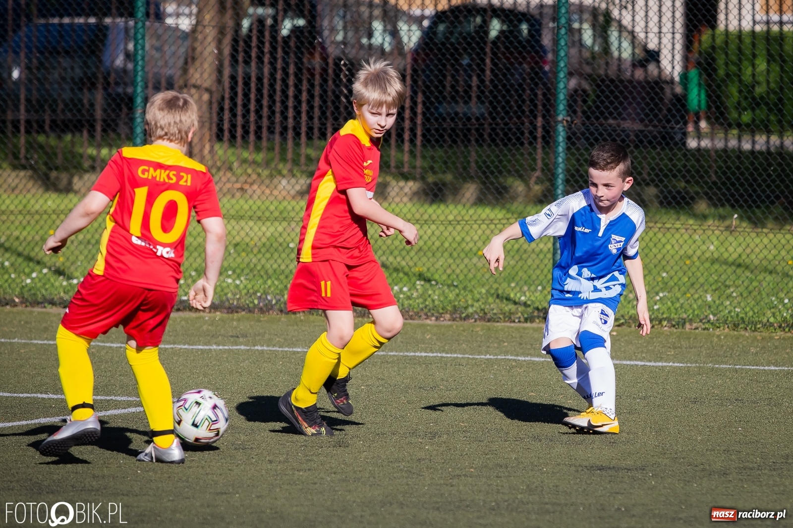 Zdjęcie w galerii na portalu naszraciborz.pl: Orliki Unii idą jak burza. GMKS Nędza bez punktów [FOTO] wiadomości z regionu