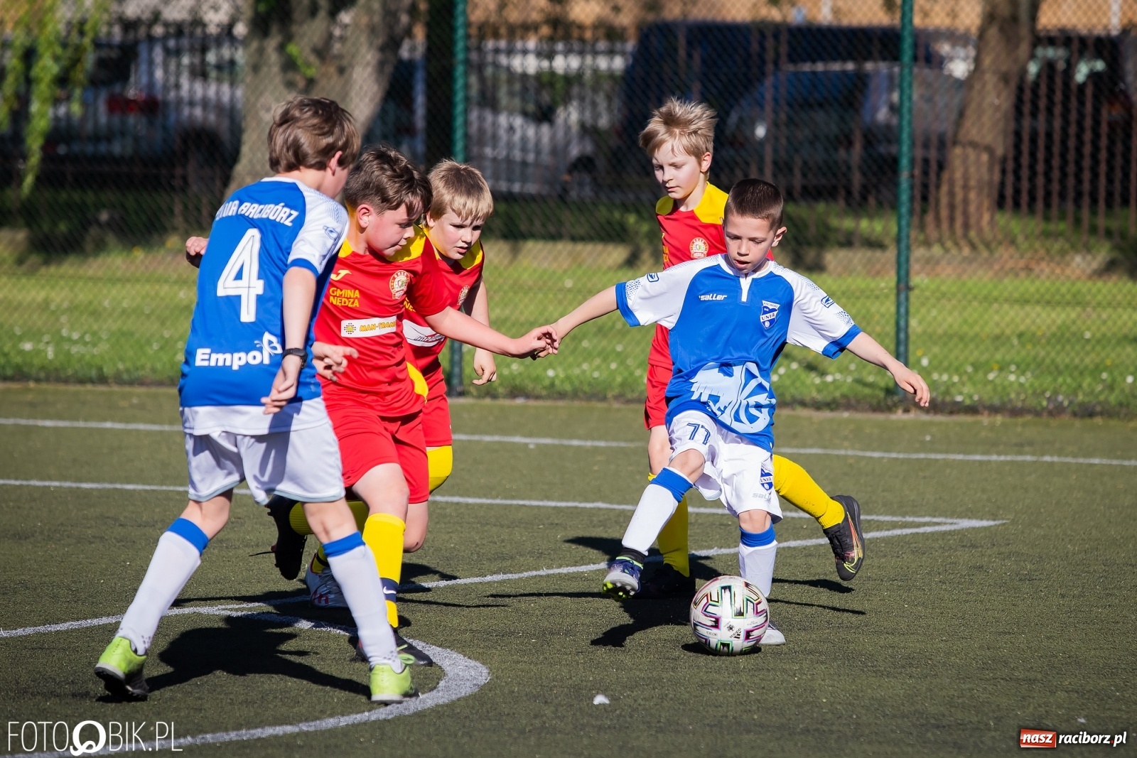 Zdjęcie w galerii na portalu naszraciborz.pl: Orliki Unii idą jak burza. GMKS Nędza bez punktów [FOTO] wiadomości z regionu