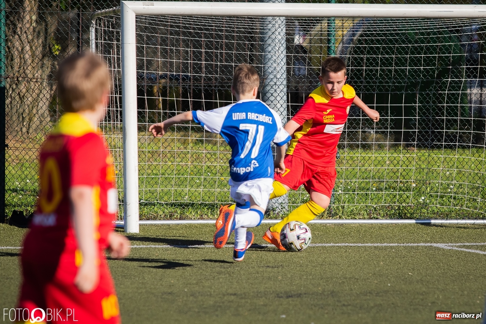 Zdjęcie w galerii na portalu naszraciborz.pl: Orliki Unii idą jak burza. GMKS Nędza bez punktów [FOTO] wiadomości z regionu