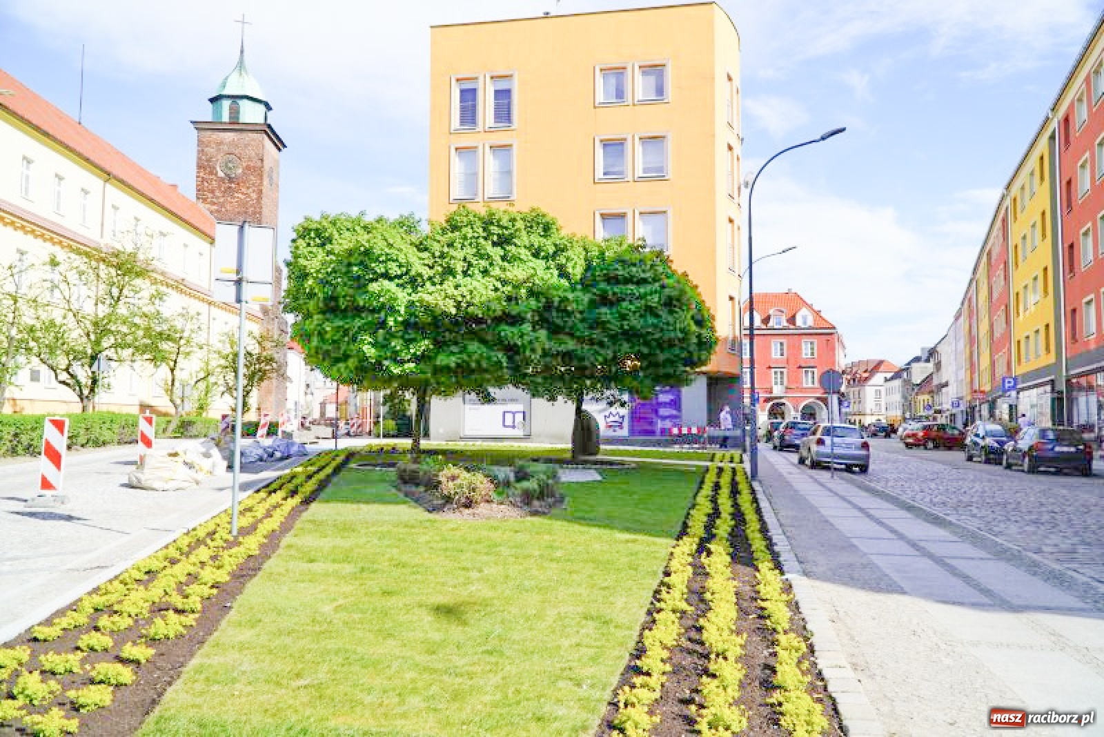 Zdjęcie w galerii na portalu naszraciborz.pl: Skwer Bractw Strzeleckich w nowej odsłonie wiadomości z regionu