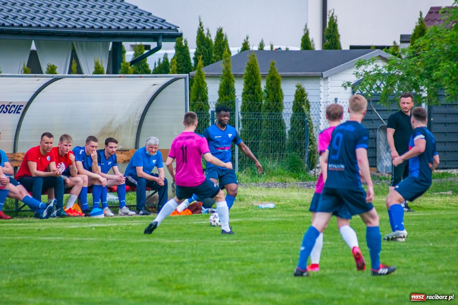 Zdjęcie w galerii na portalu naszraciborz.pl: Czwartoligowiec okazał się za mocny. Krzyżanowice za burtą Pucharu Polski [FOTO] wiadomości z regionu