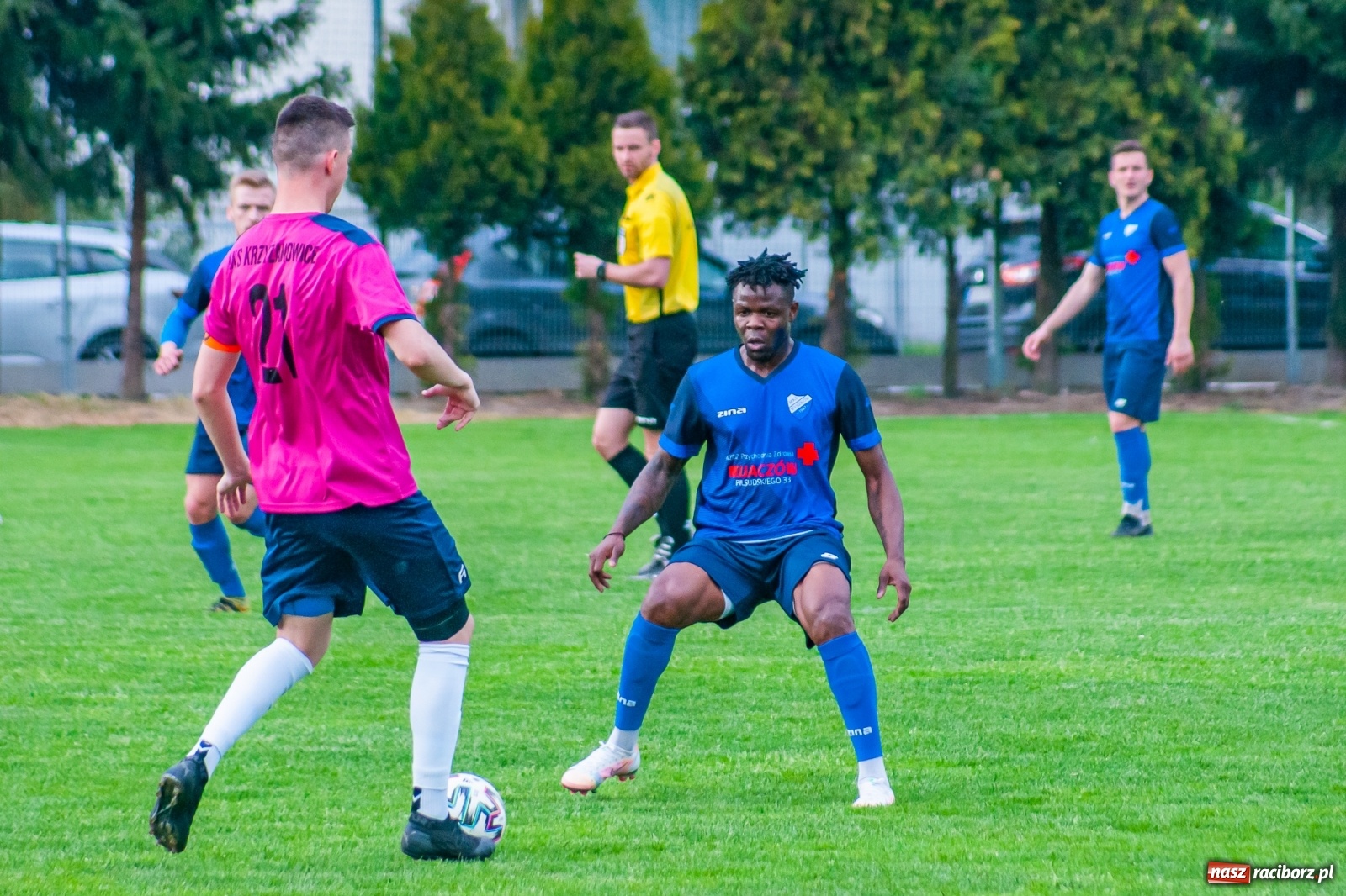 Zdjęcie w galerii na portalu naszraciborz.pl: Czwartoligowiec okazał się za mocny. Krzyżanowice za burtą Pucharu Polski [FOTO] wiadomości z regionu