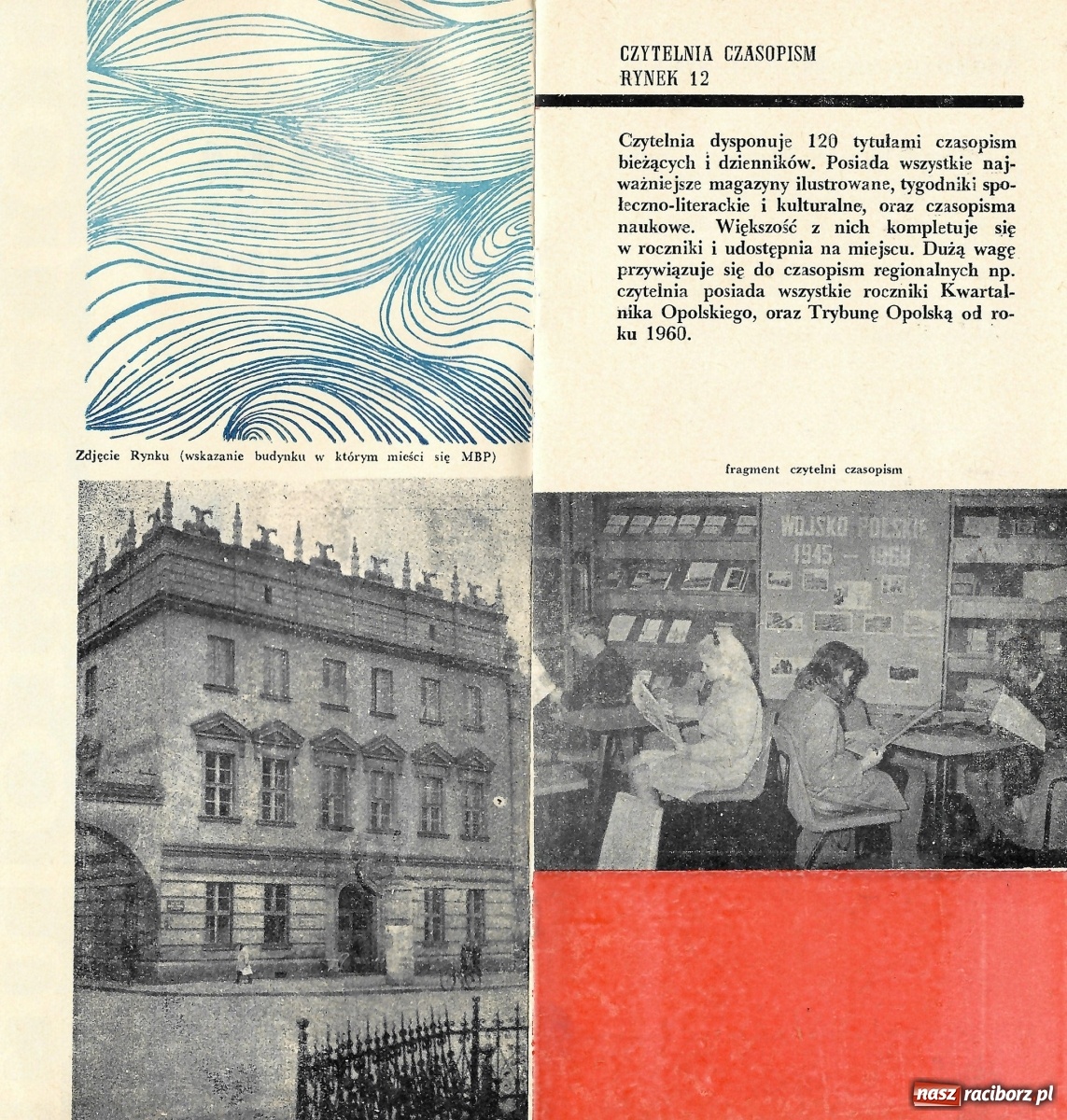 Zdjęcie w galerii na portalu naszraciborz.pl: Informator biblioteczny 1968 - z historii życia biblioteki wiadomości z regionu