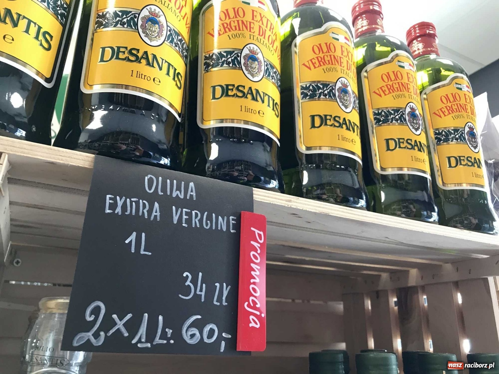 Zdjęcie w galerii na portalu naszraciborz.pl: Kawa, oliwa, filety, makarony i napoje... Nowe włoskie smakołyki na półkach delikatesów Antonio Cadau wiadomości z regionu