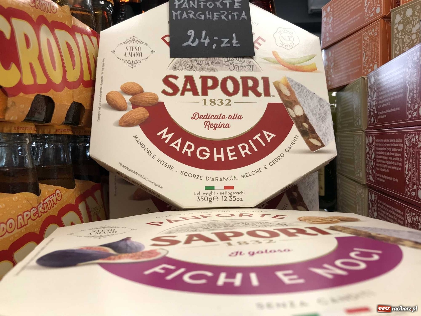 Zdjęcie w galerii na portalu naszraciborz.pl: Kawa, oliwa, filety, makarony i napoje... Nowe włoskie smakołyki na półkach delikatesów Antonio Cadau wiadomości z regionu