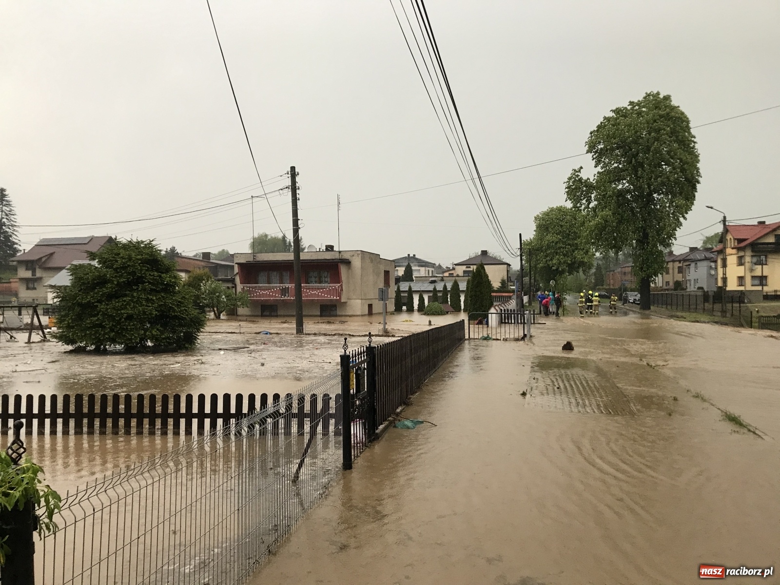 Zdjęcie w galerii na portalu naszraciborz.pl: Ponad 120 interwencji strażaków z powiatu raciborskiego. 81-latka uratowana z zalanej piwnicy wiadomości z regionu