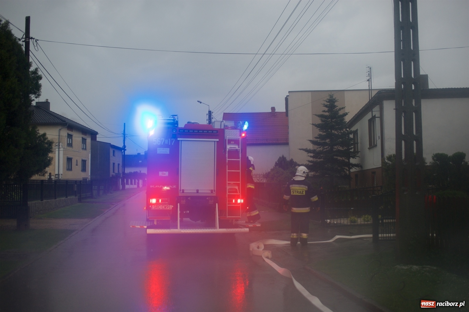 Zdjęcie w galerii na portalu naszraciborz.pl: Tworków-Nowa Wioska-Lubomia-Borucin. Nikt tu takiej wody nie widział! wiadomości z regionu