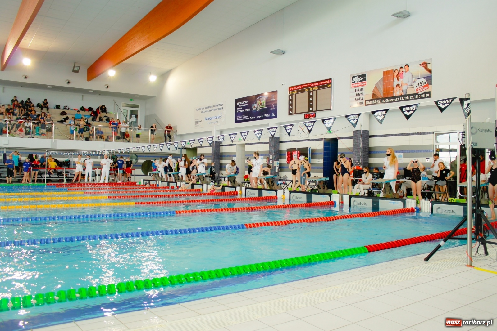 Zdjęcie w galerii na portalu naszraciborz.pl: H2Ostróg znów tętni życiem. Zjechali tu pływacy z całej Polski wiadomości z regionu