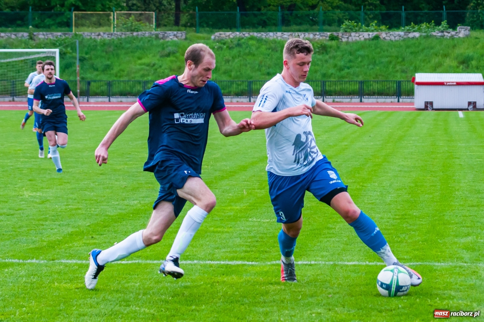 Zdjęcie w galerii na portalu naszraciborz.pl: Lepiej późno, niż wcale. Pierwsza wiosenna wygrana raciborskiej Unii [FOTO] wiadomości z regionu