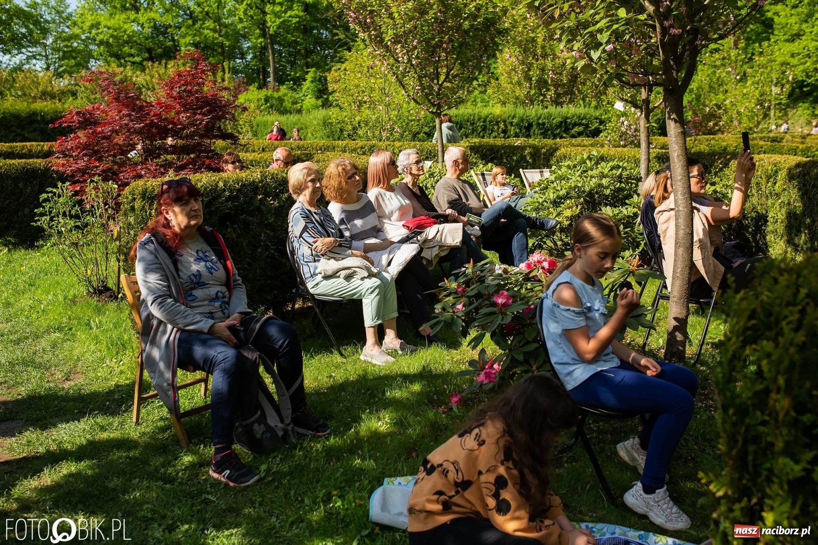 Zdjęcie w galerii na portalu naszraciborz.pl: Słońce, przyroda i melomani, czyli Muzyka w Zaczarowanym Ogrodzie [WIDEO] wiadomości z regionu