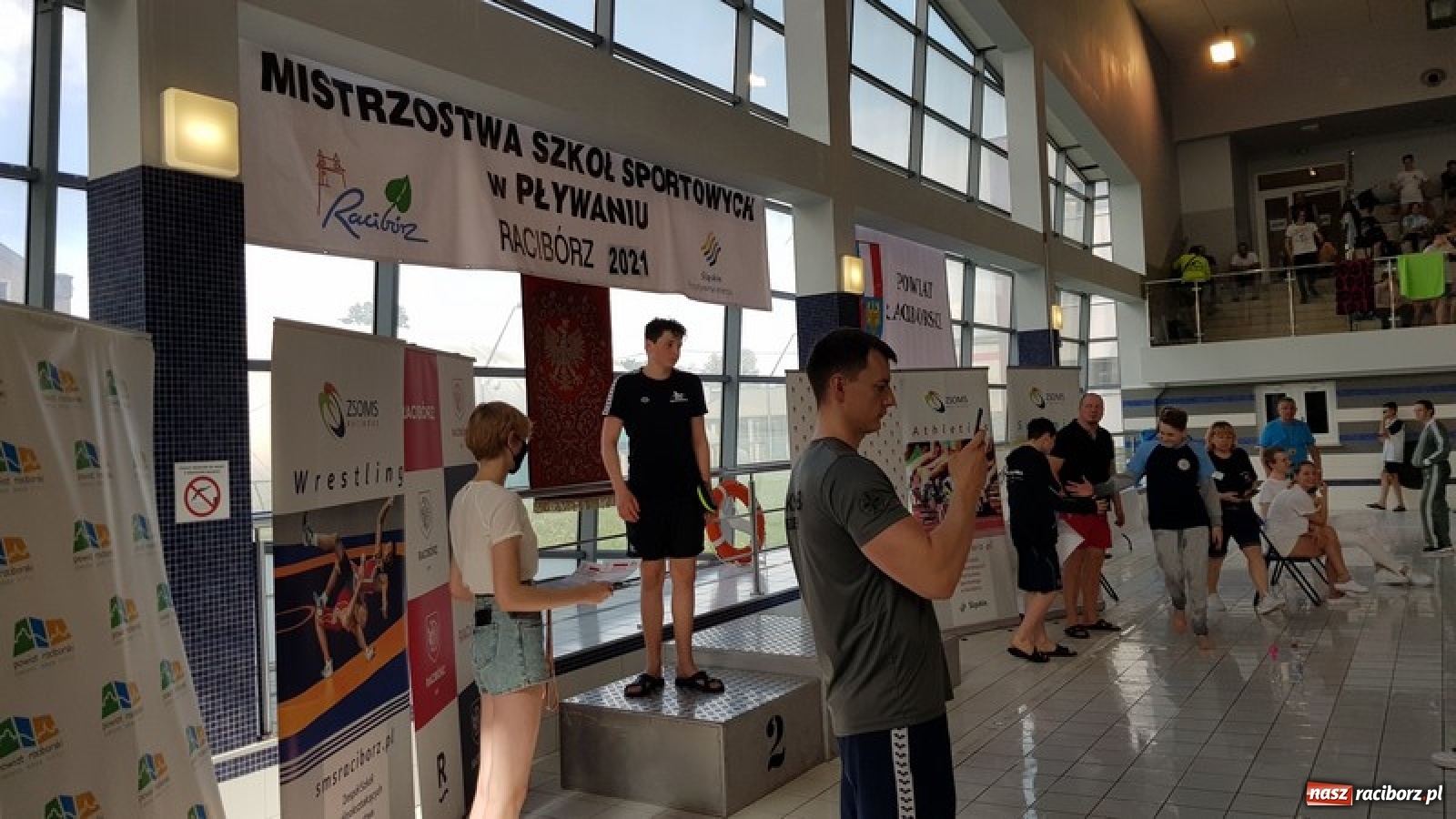 Zdjęcie w galerii na portalu naszraciborz.pl: Udane starty pływaków z SP 8 [FOTO] wiadomości z regionu