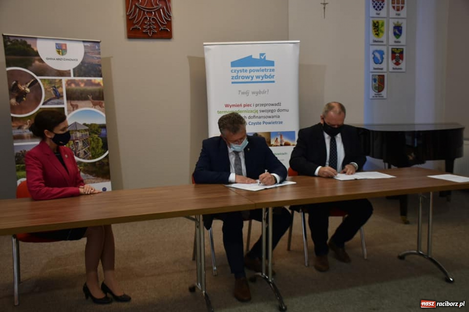 Zdjęcie w galerii na portalu naszraciborz.pl: W gm. Krzyżanowice powstał punkt konsultacyjny programu Czyste powietrze wiadomości z regionu