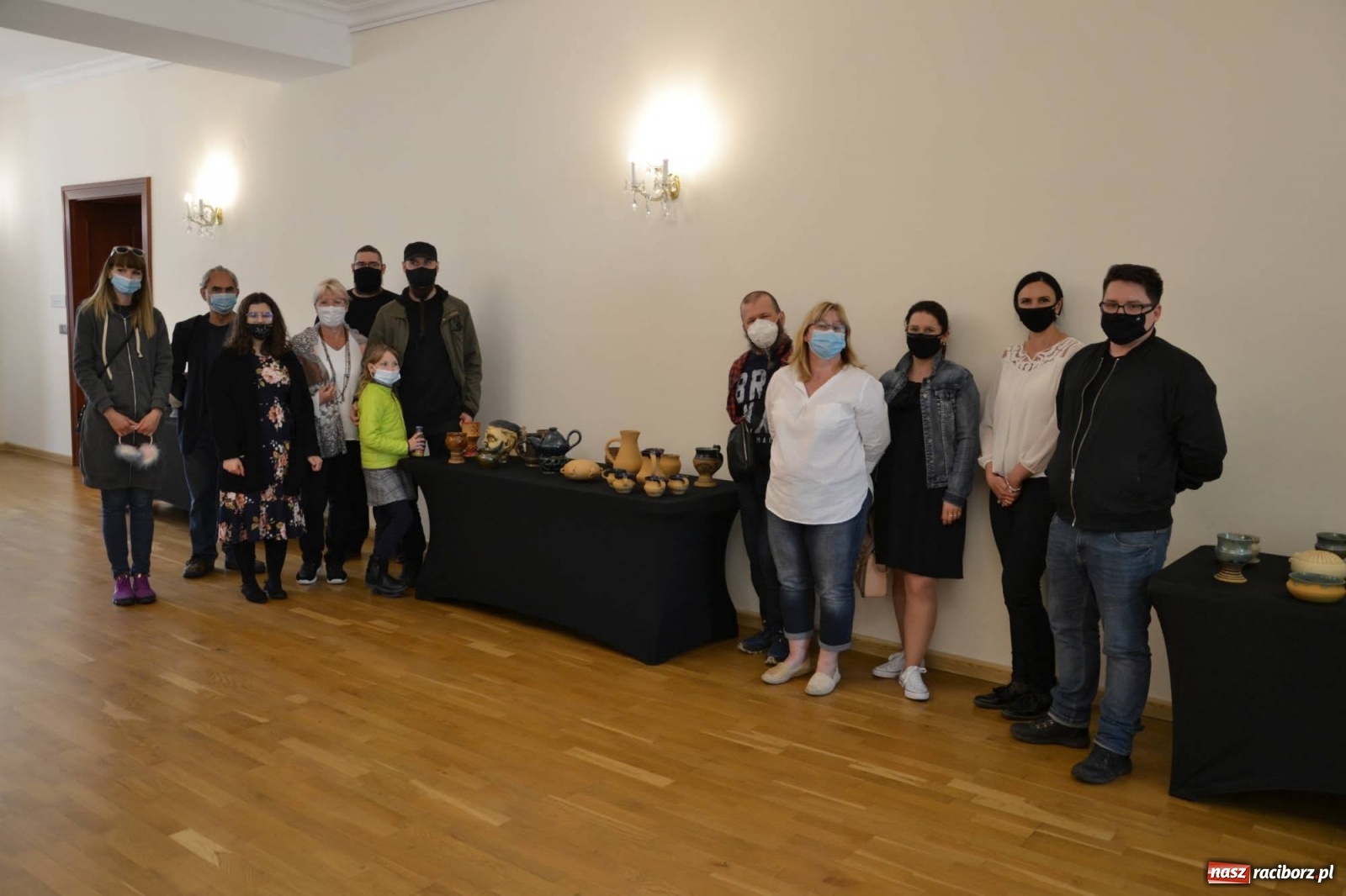 Zdjęcie w galerii na portalu naszraciborz.pl: Moje ceramiczne fascynacje - finisaż wystawy na zamku wiadomości z regionu